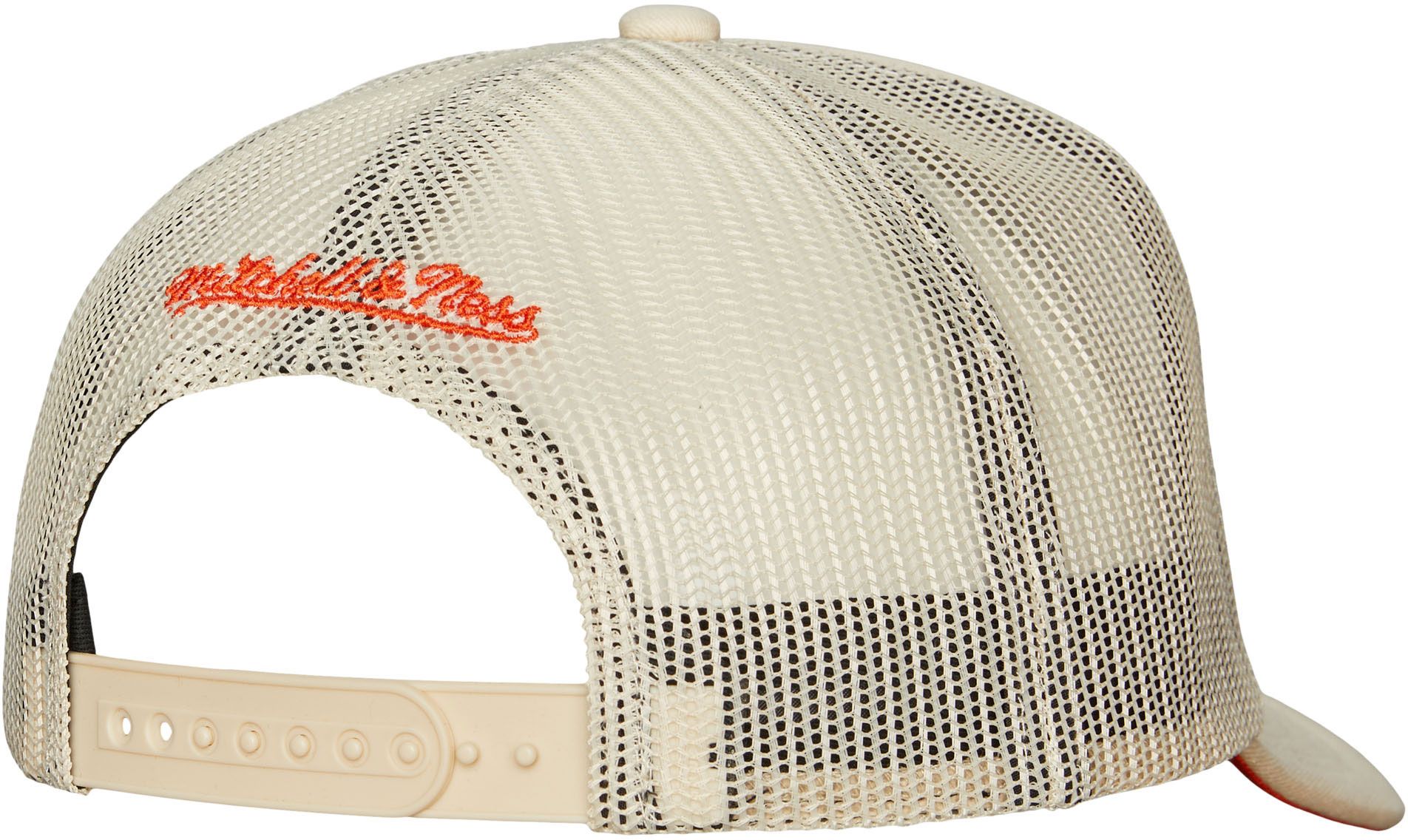 Mitchell & Ness Adult Detroit Tigers Cream Cooperstown Evergreen Adjustable Trucker Hat product image