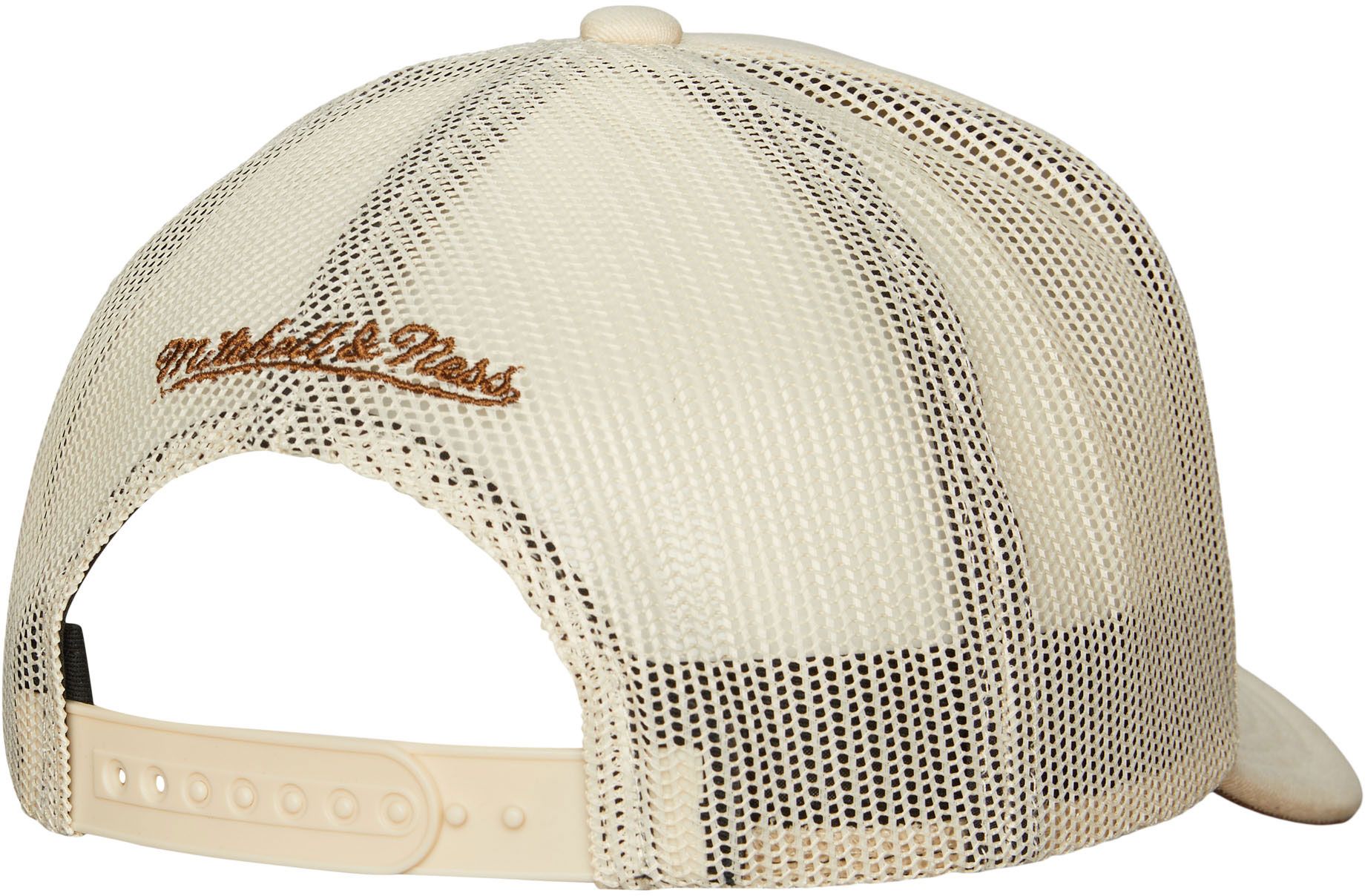 Mitchell & Ness San Diego Padres White Coop Evergreen Trucker Hat product image