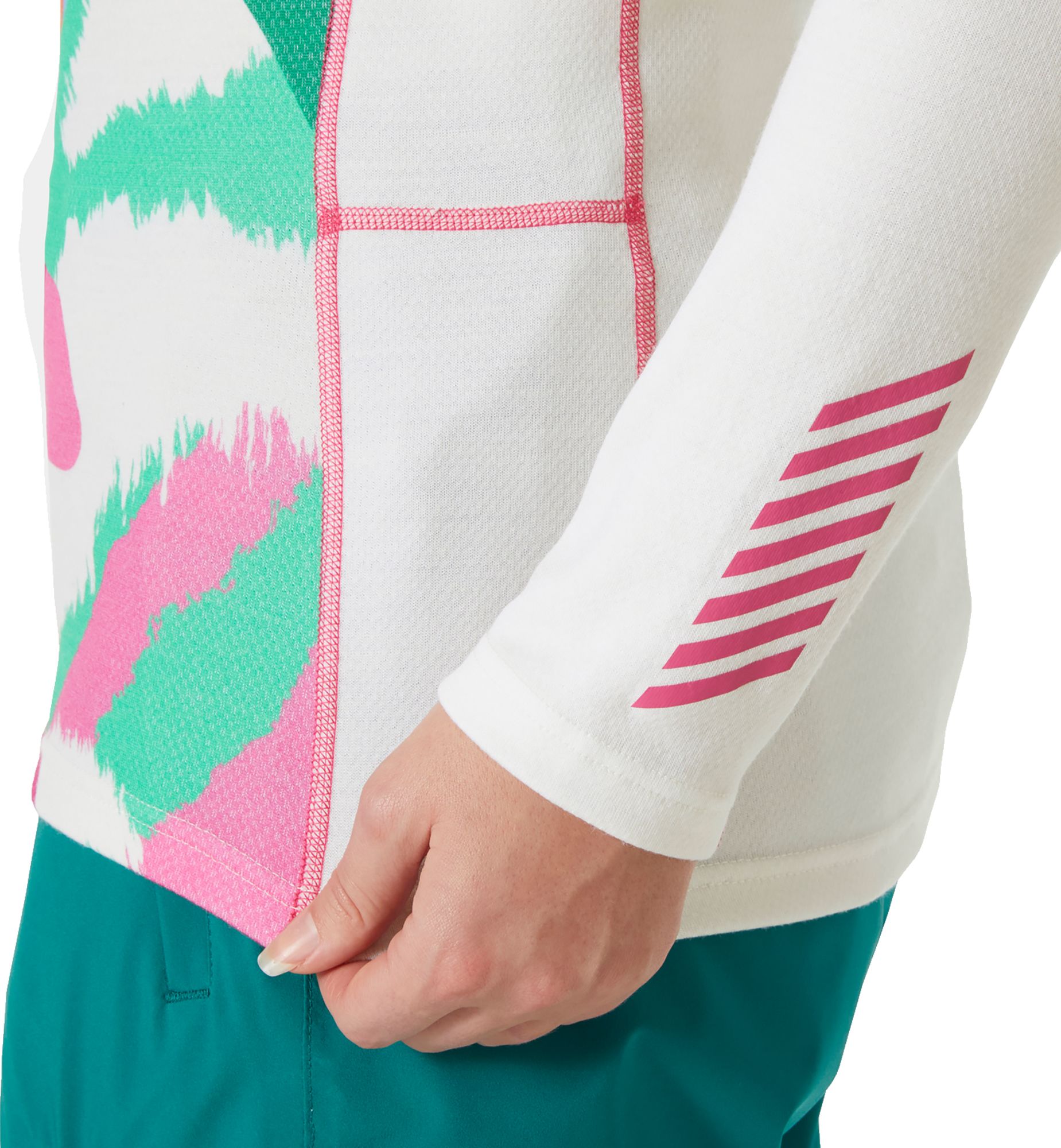 Helly Hansen Women's LIFA Merino Midweight Graphic Crewneck Baselayer Top product image