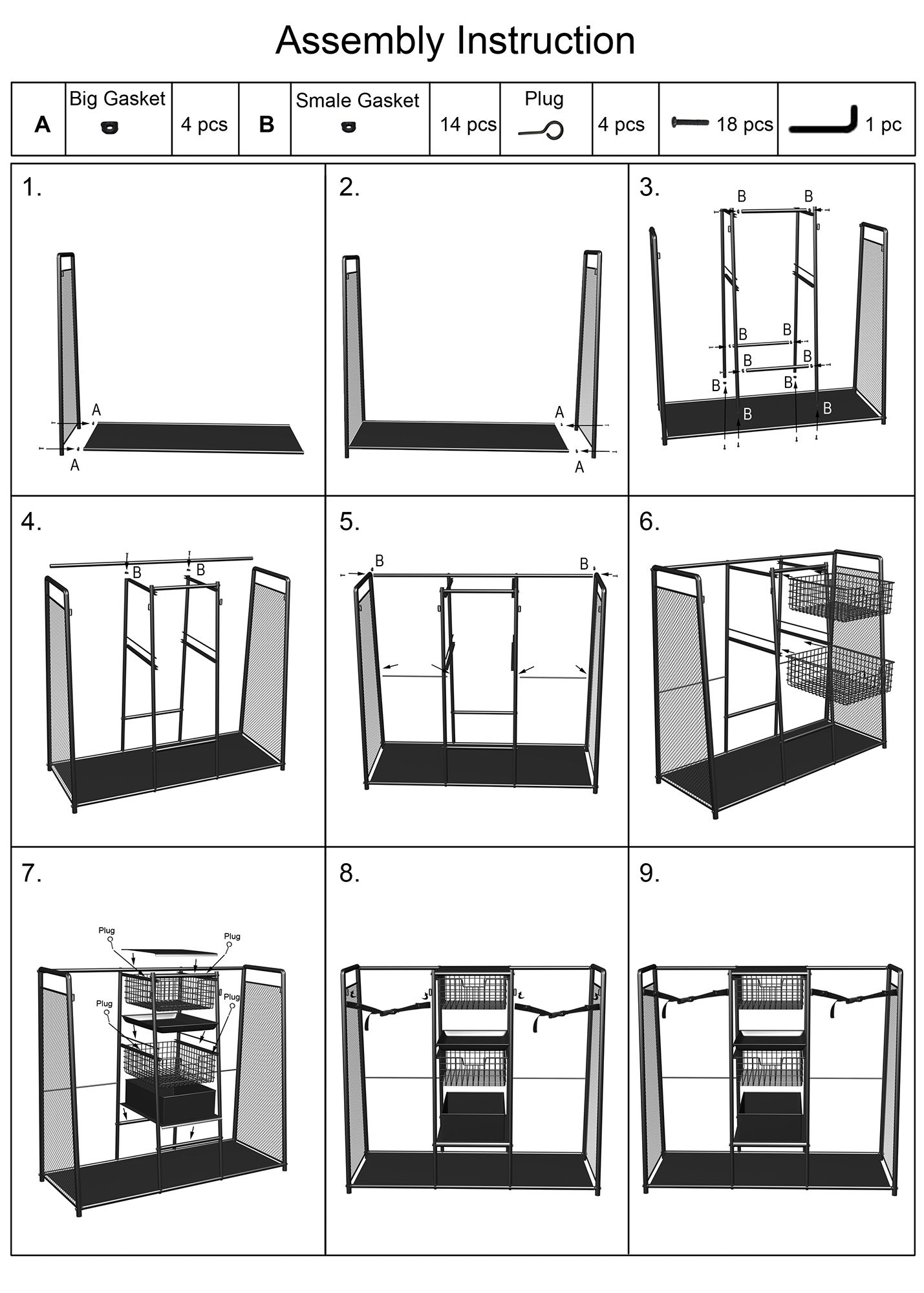 JEF World of Golf Metal Golf Bag Organizer product image