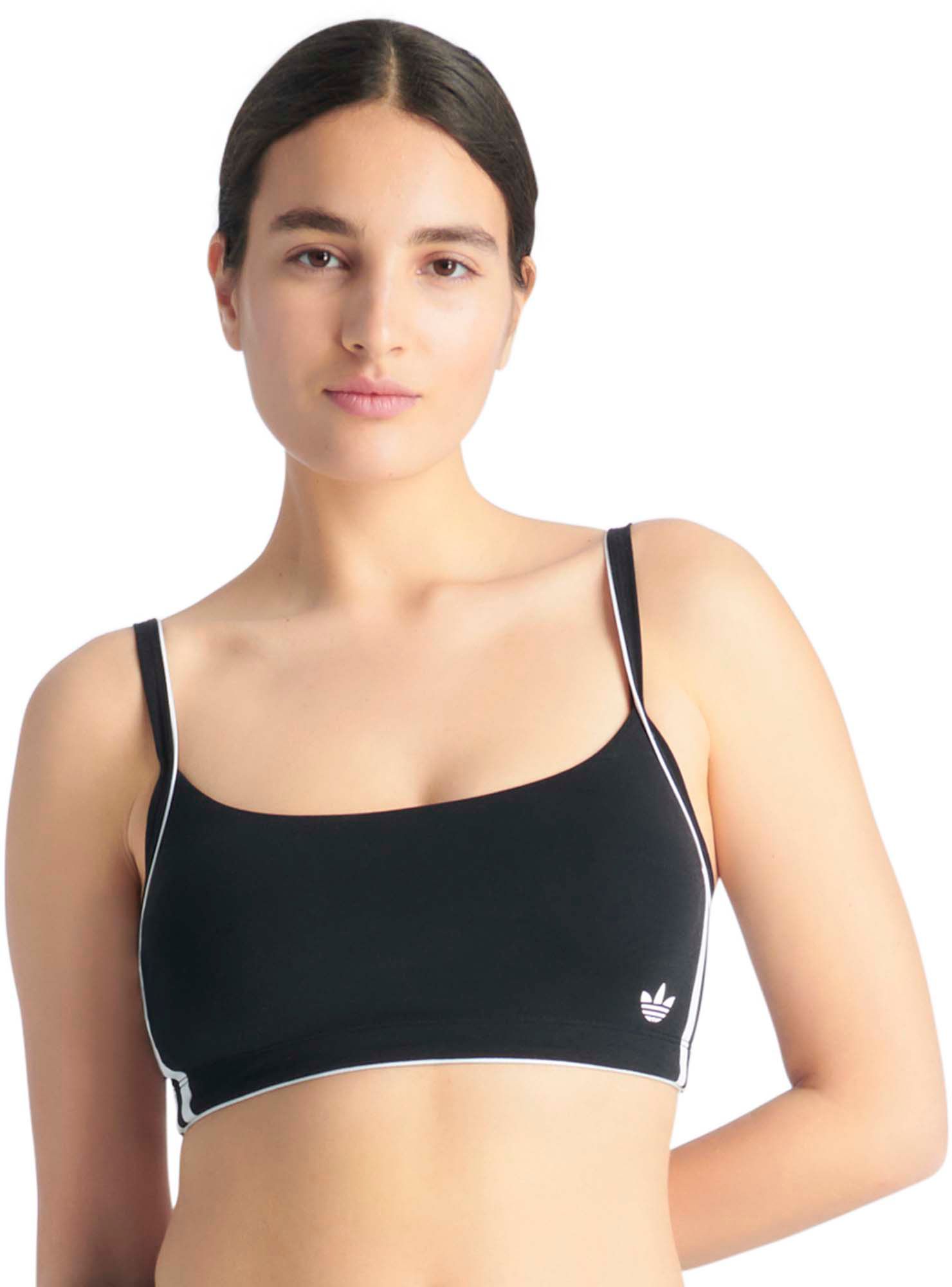 adidas Originals Women's Adicolor Comfort Flex Cotton Scoop Bralette product image
