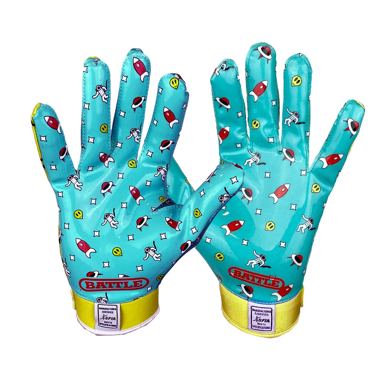 Battle Youth Alien Receiver Gloves product image