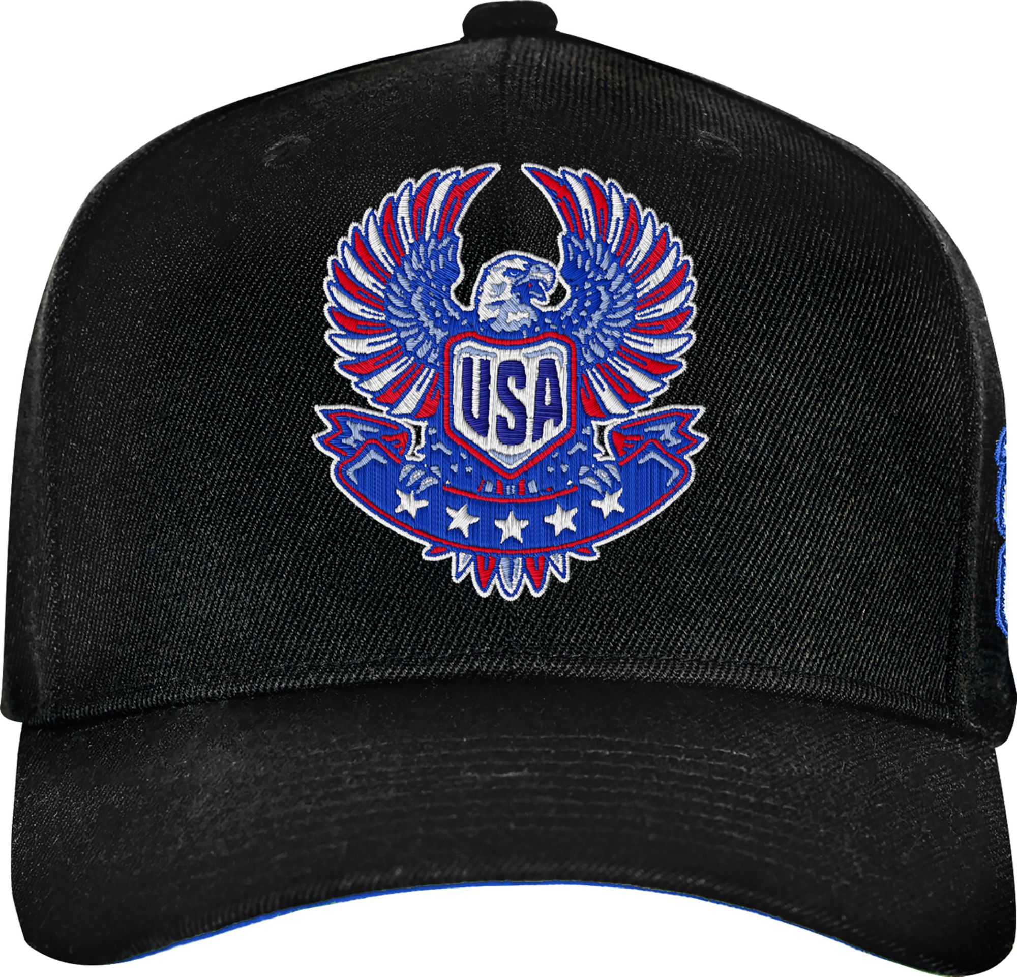 Outerstuff Adult USMNT 2026 Black Adjustable Snapback Hat product image