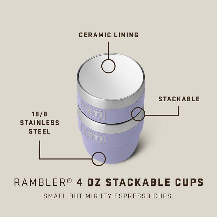 Yeti Rambler 4 oz. Stackable Espresso Cups 2 Pack