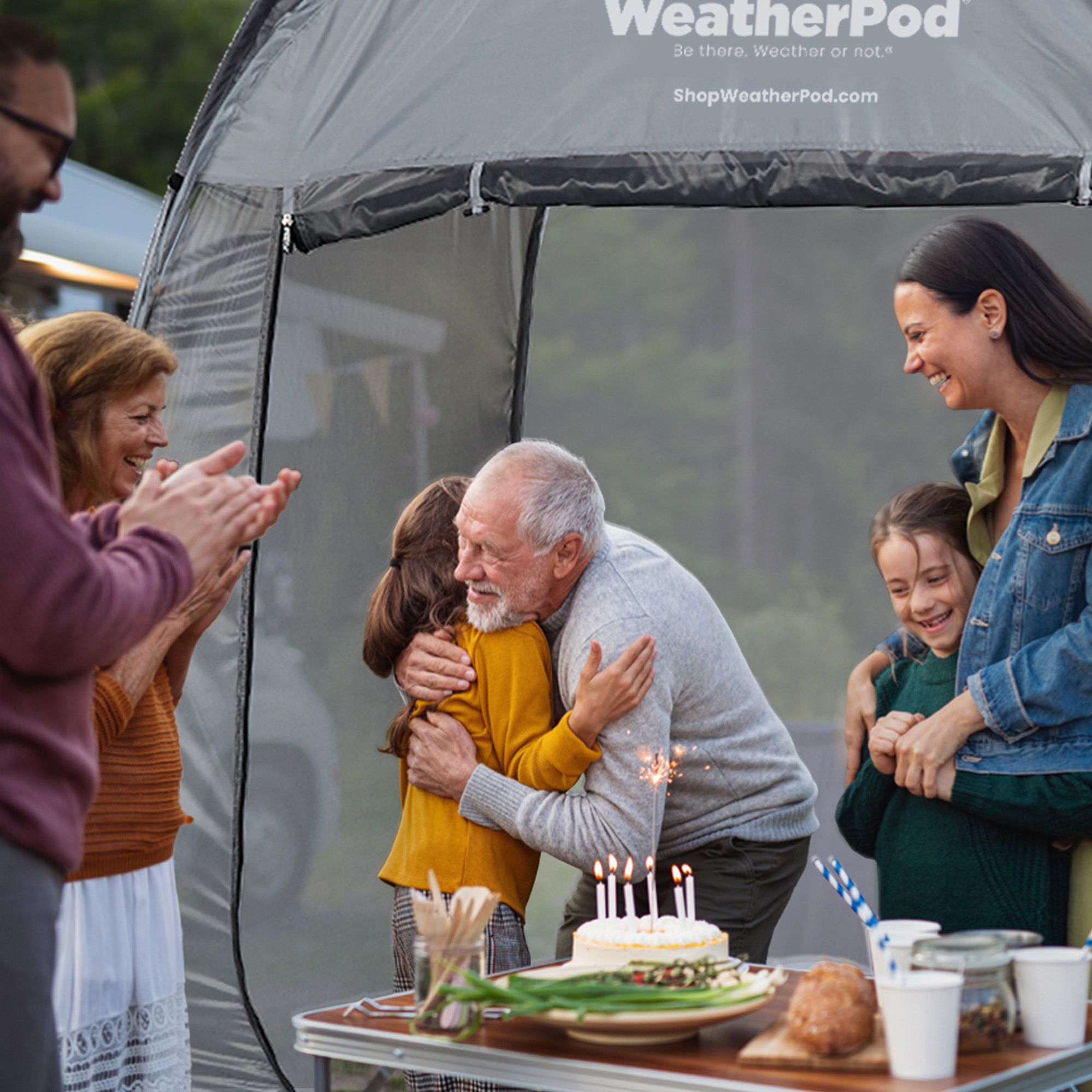 WeatherPod by Under the Weather 4-Person Bug Screen Pop-Up Pod product image