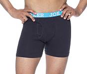 Joe Boxer Navy/Gray 4-Pack Solid Cotton Stretch Boxer Briefs