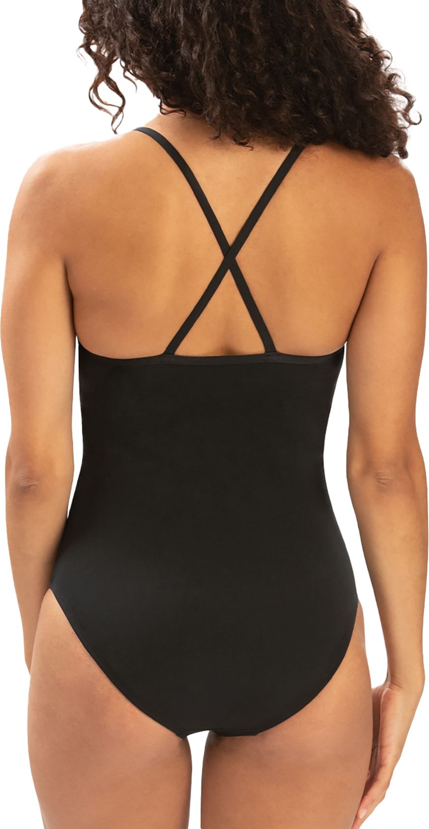 Dolfin Women's Color Block Moderate One-Piece Swimsuit