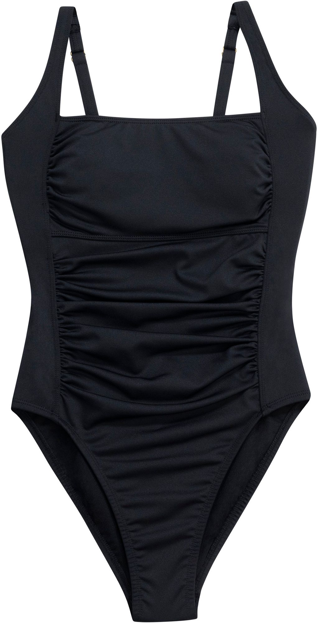 Dolfin Women's Aquashape Solid Moderate Square Neck One Piece Swimsuit product image