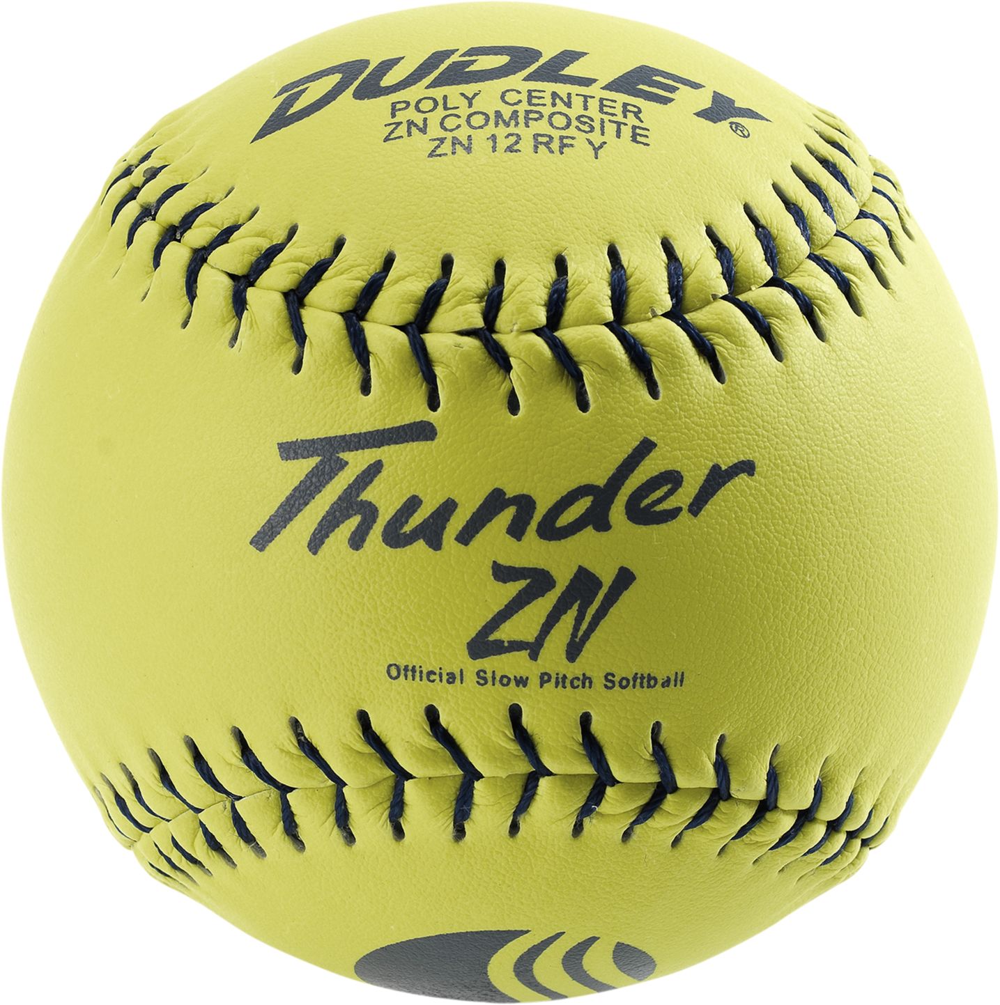 Dudley 12” USSSA Thunder ZN Slowpitch Softballs - 6 Pack product image