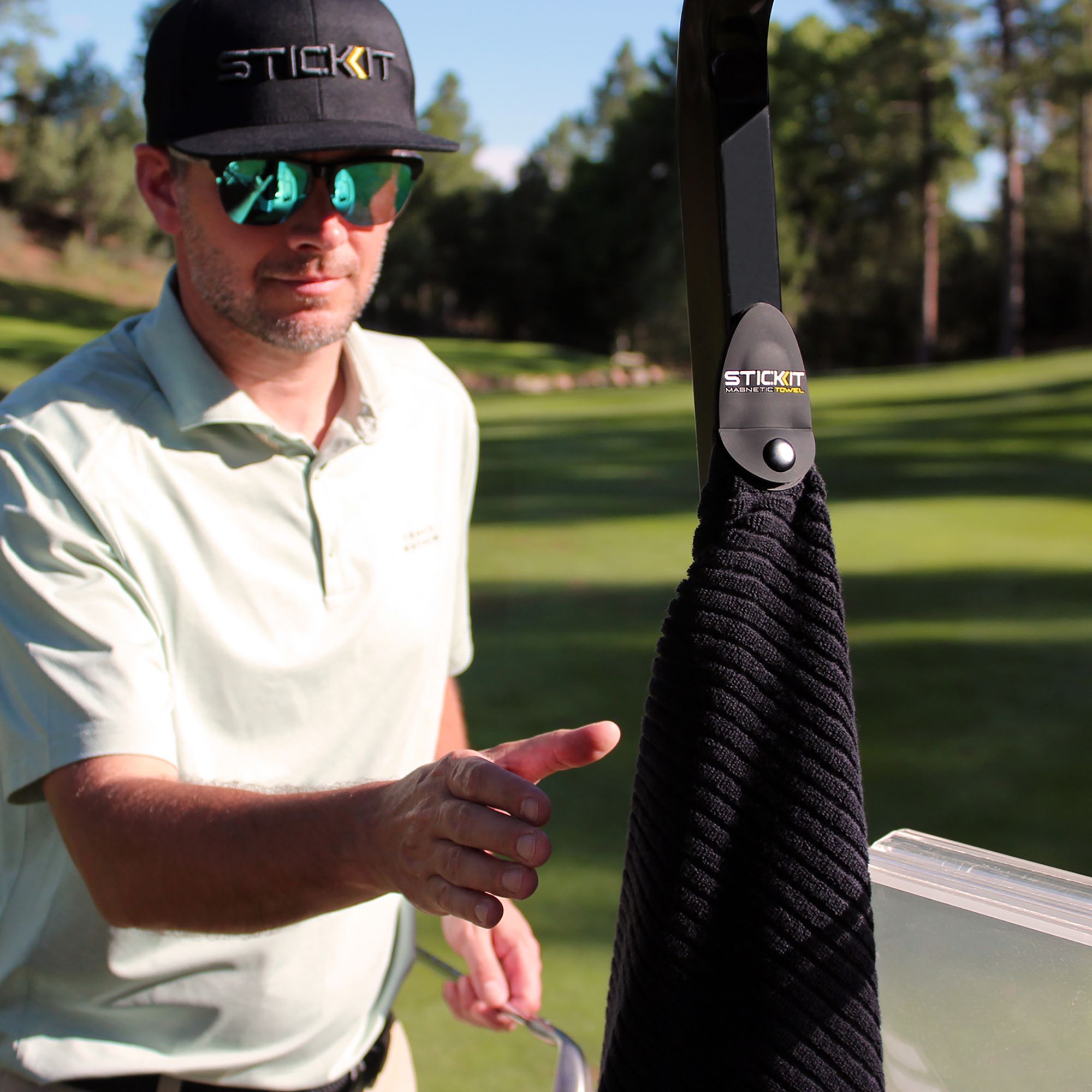 STICKIT Magnetic XL Golf Towel product image