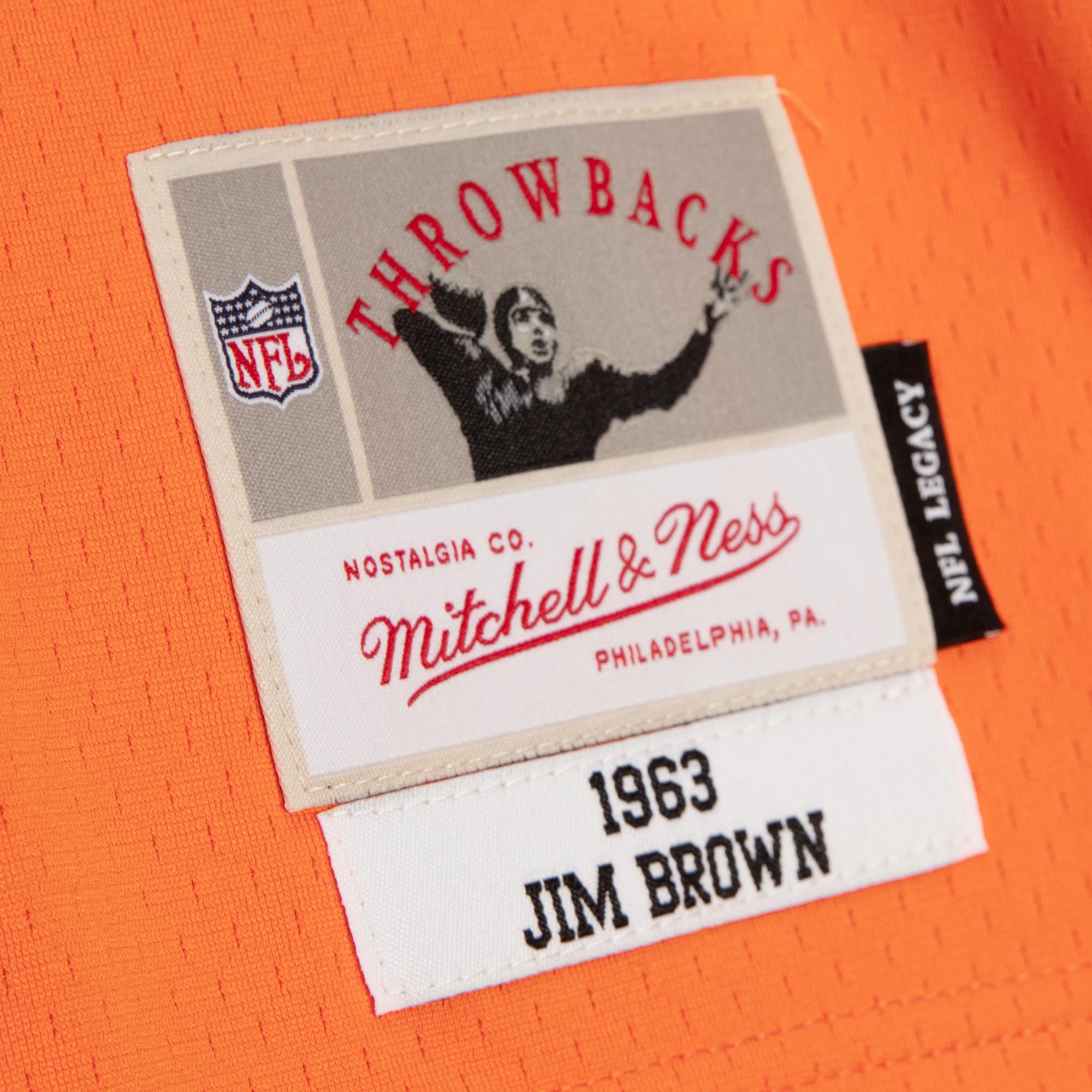 Jim brown throwback jersey