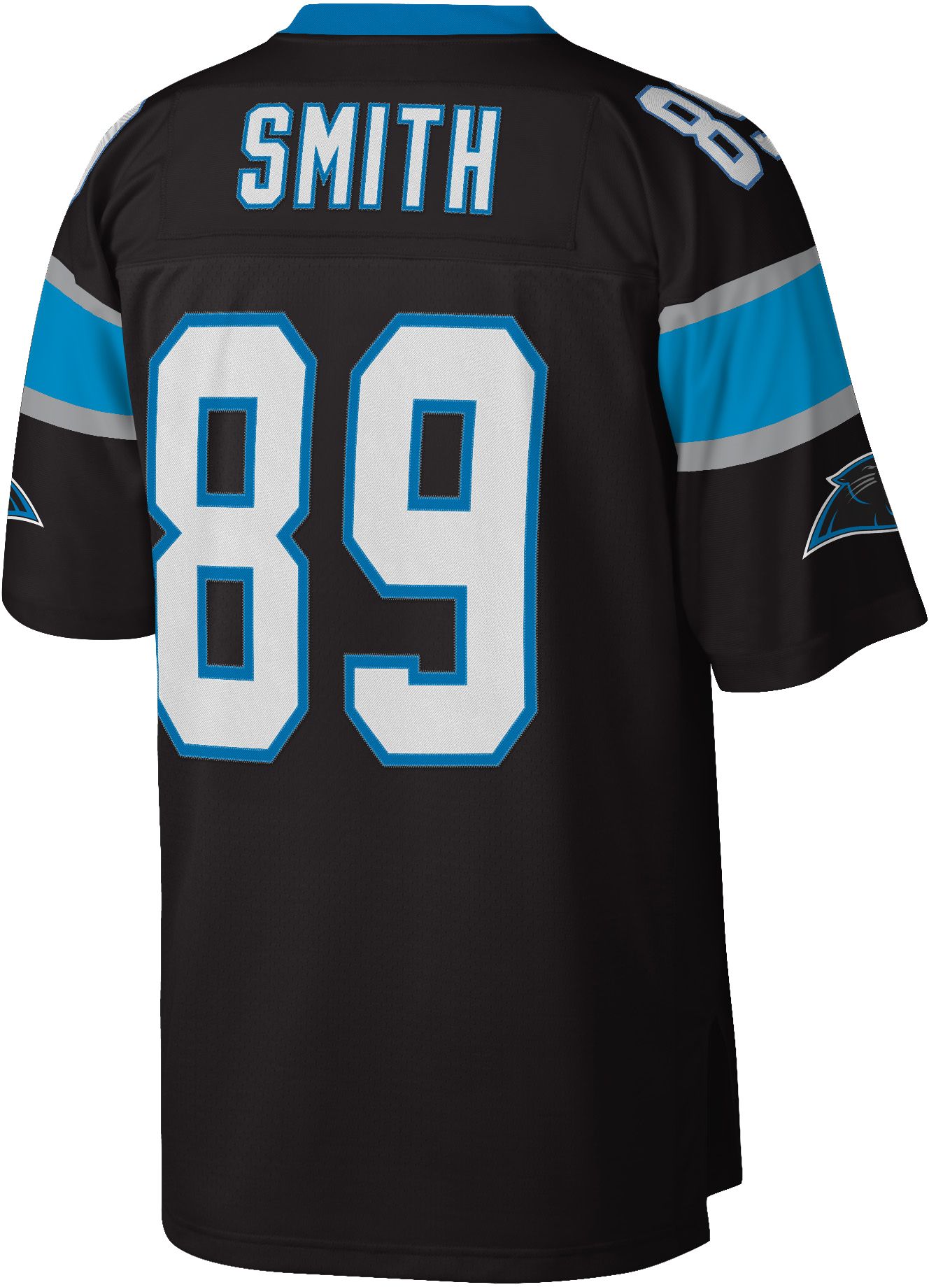 Mitchell & Ness Men's Carolina Panthers Steve Smith #89 2003 Black  Throwback Jersey