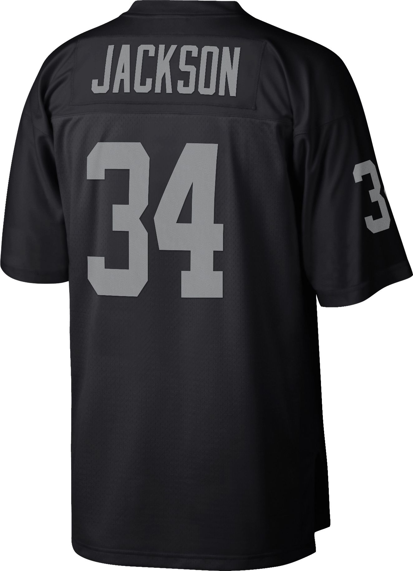 Nike Las Vegas Raiders No34 Bo Jackson Grey Shadow Men's Stitched NFL Elite Jersey