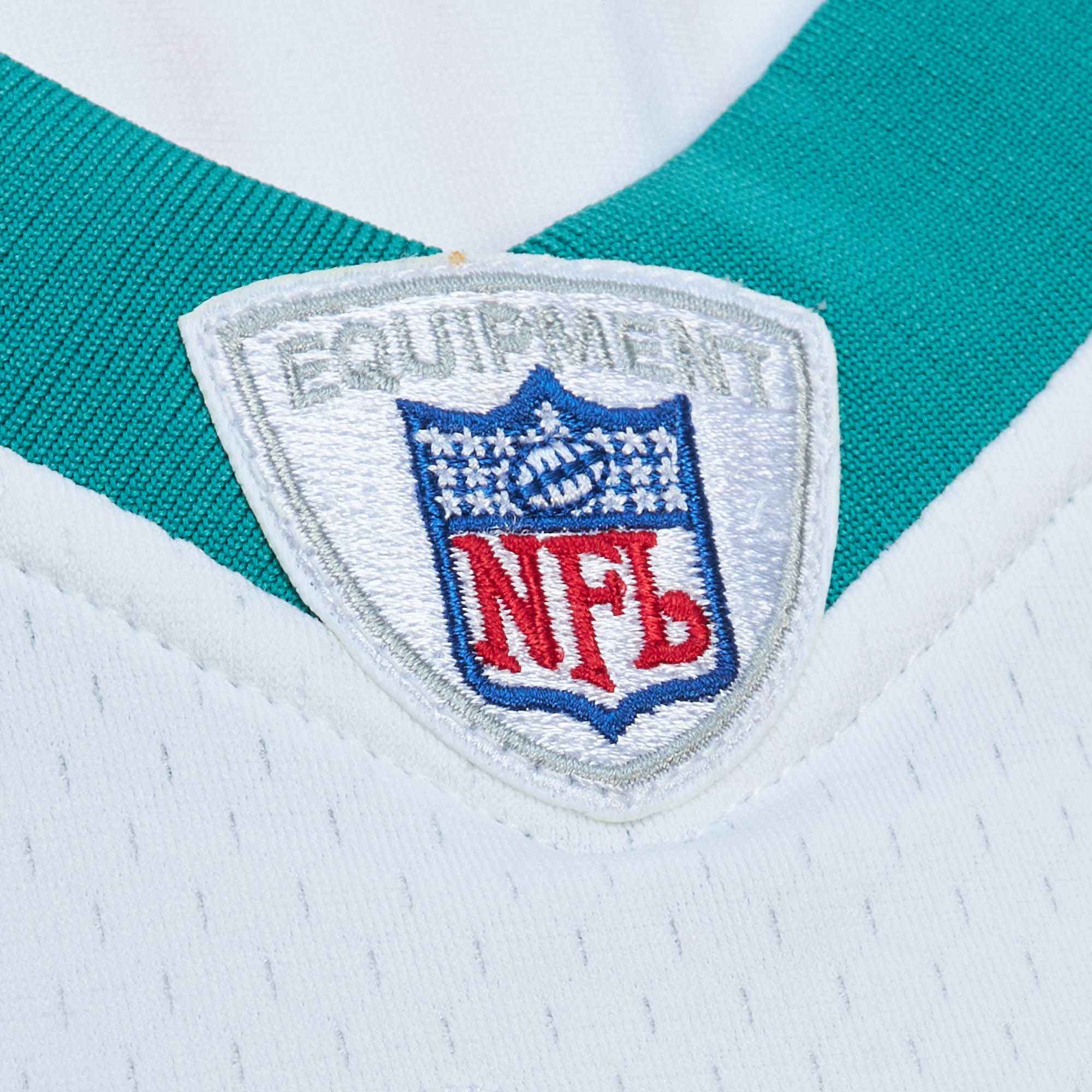 Mitchell & Ness Men's Miami Dolphins Ricky Williams #34 2002 White Throwback Jersey product image