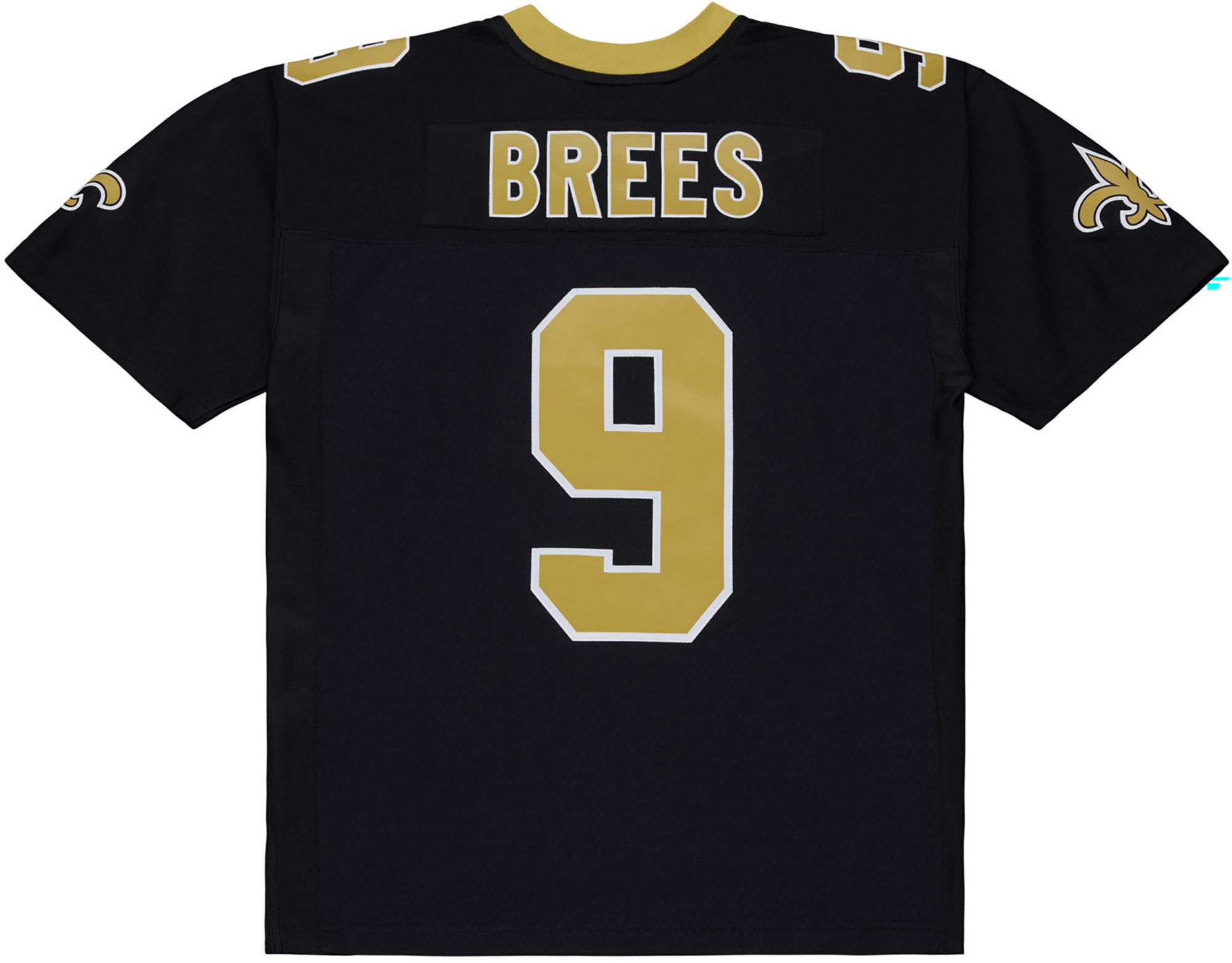 Mitchell & Ness Men's New Orleans Saints Drew Brees #9 Black