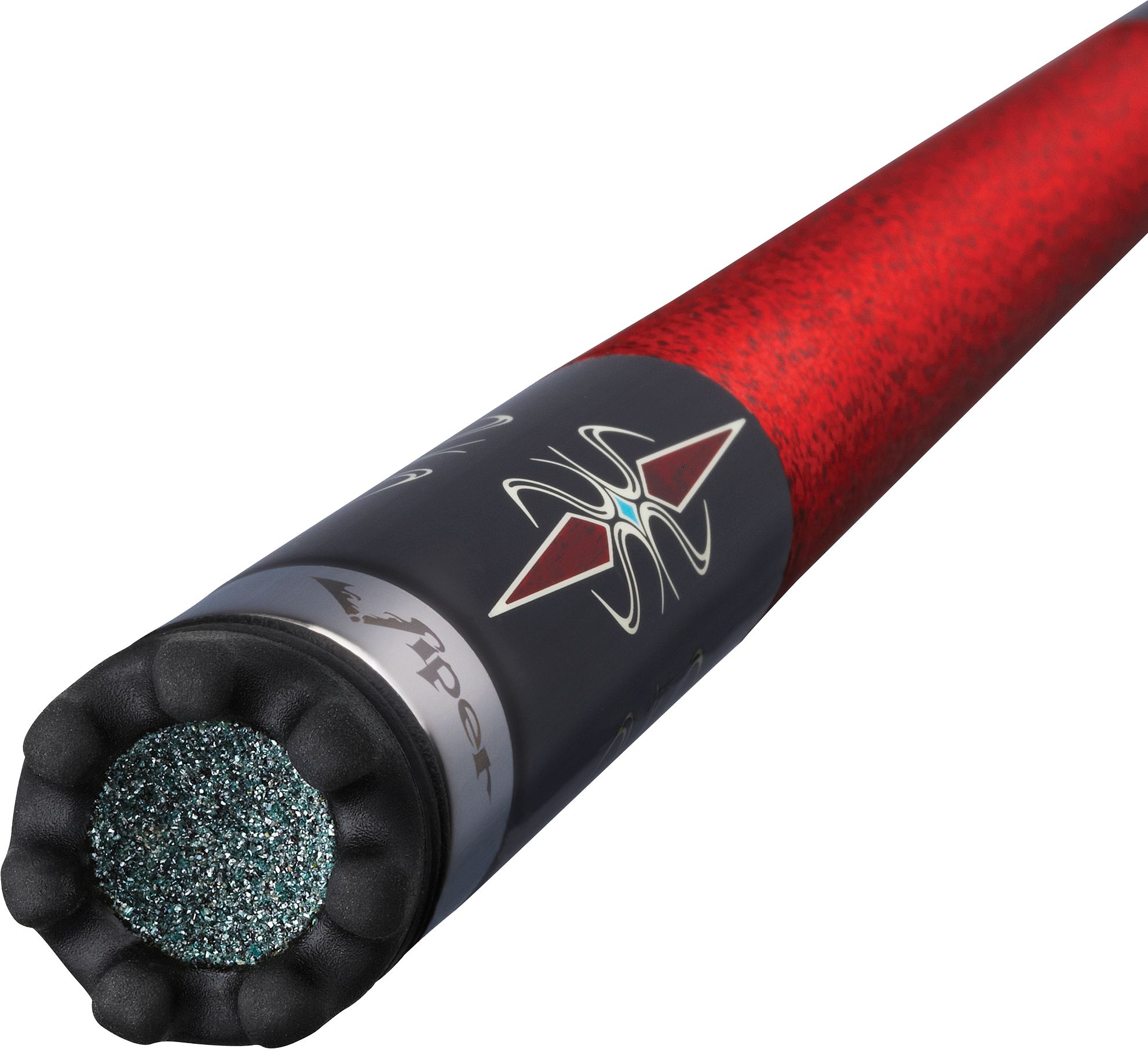 Viper Sinister Series Red Black Wrapped Pool Cue product image