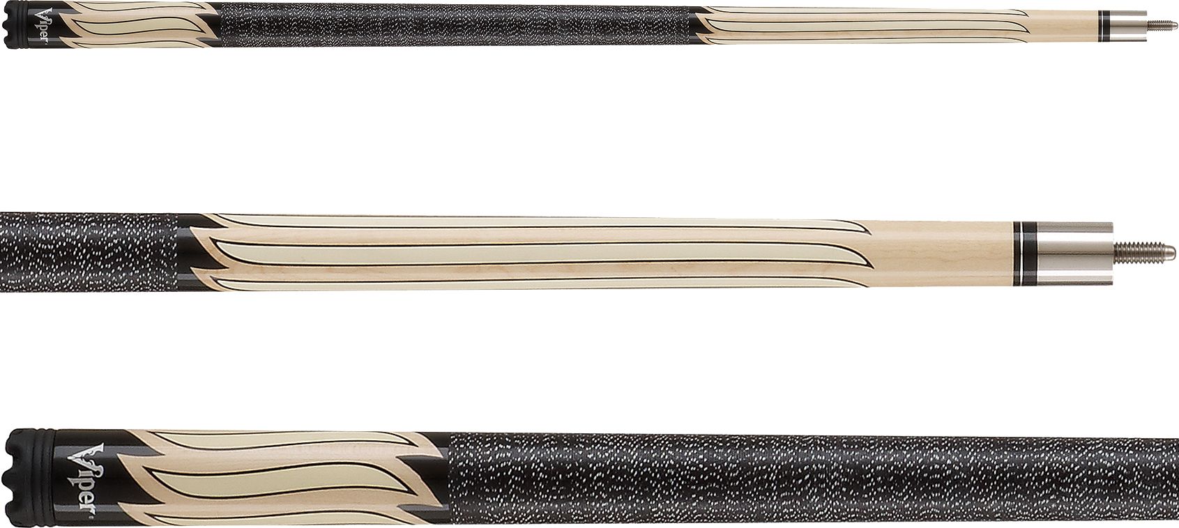 Viper Sinister Series White Stripe Pool Cue product image