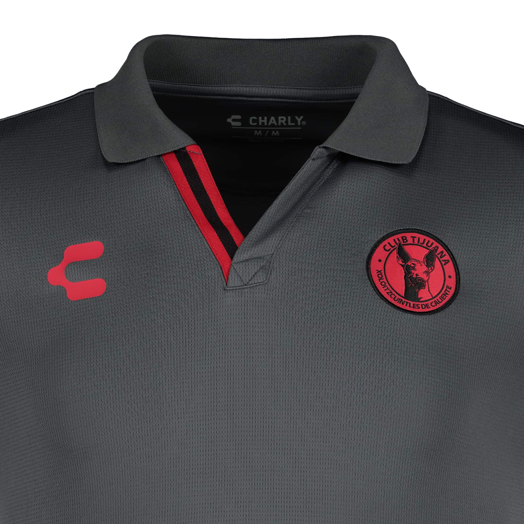 Charly Club Tijuana Xolos 2023 Grey Polo product image