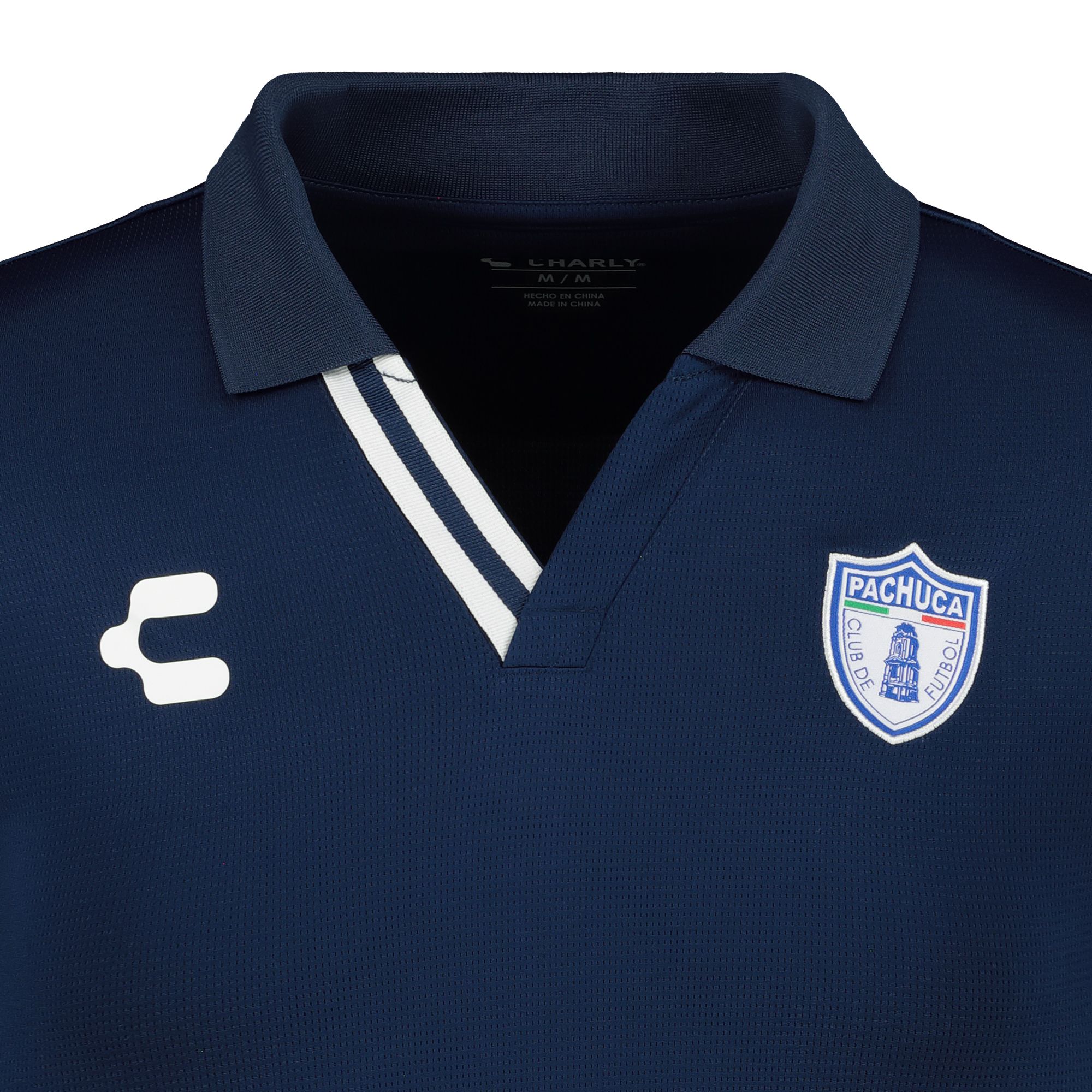Charly Men's CF Pachuca 2024-2025 Team Logo Blue Polo product image