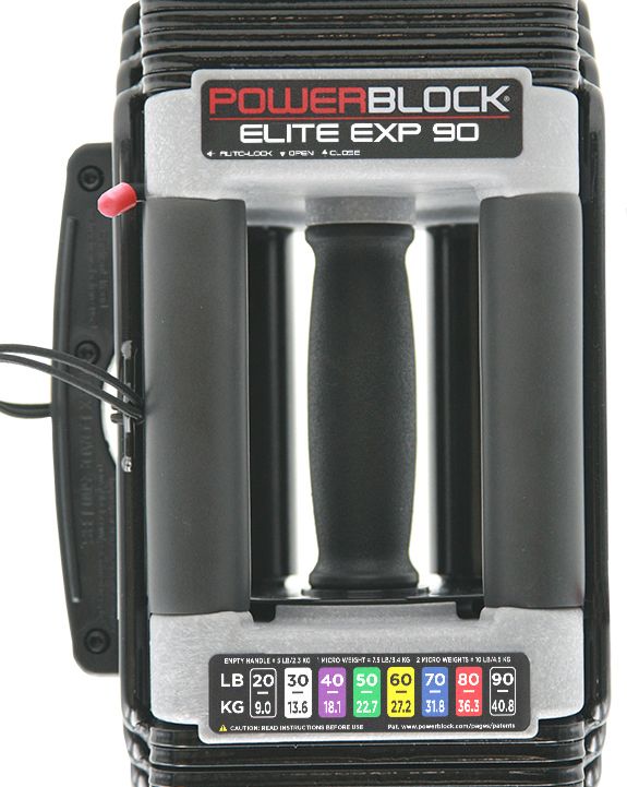 PowerBlock Elite EXP Stage 1 Adjustable Dumbbells product image