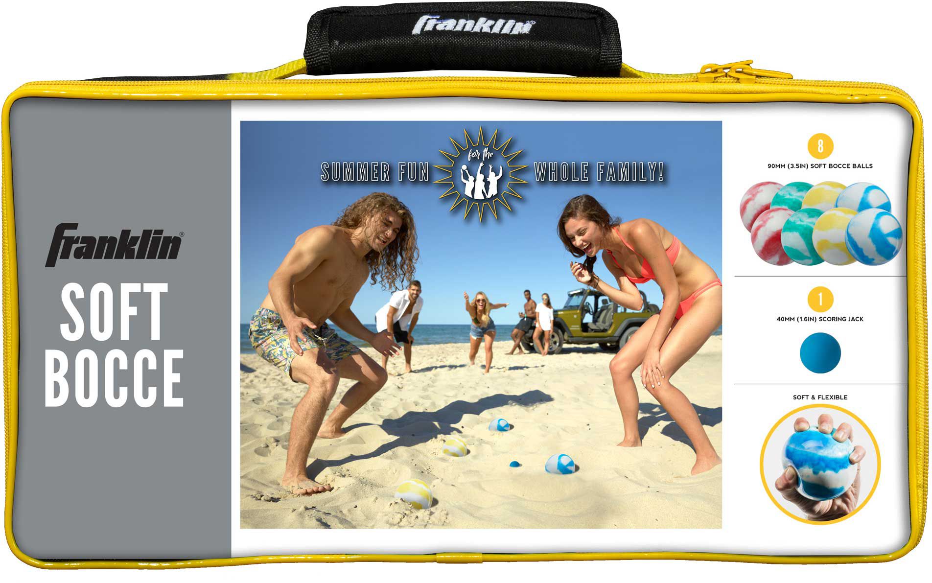 Franklin Sports 90mm Soft Bocce Ball Set product image