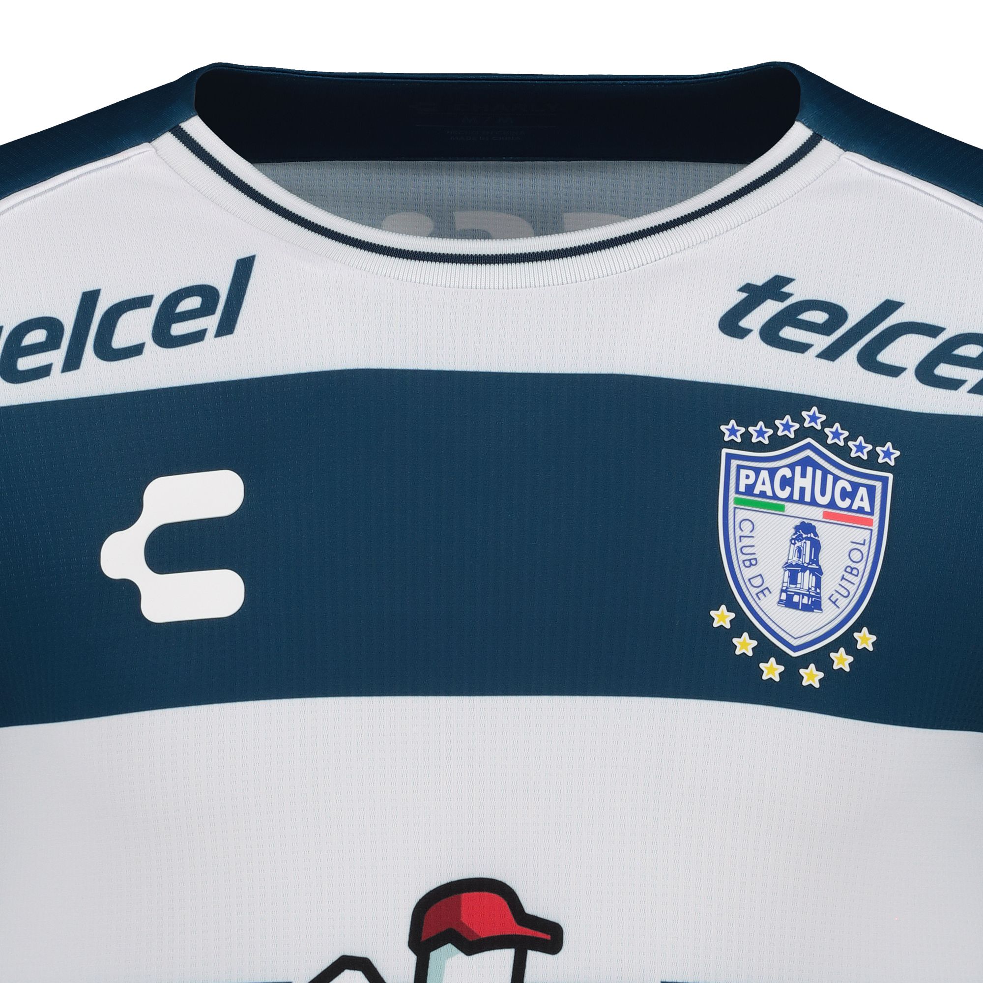 Charly Adult CF Pachuca 2024 Home Authentic Jersey product image