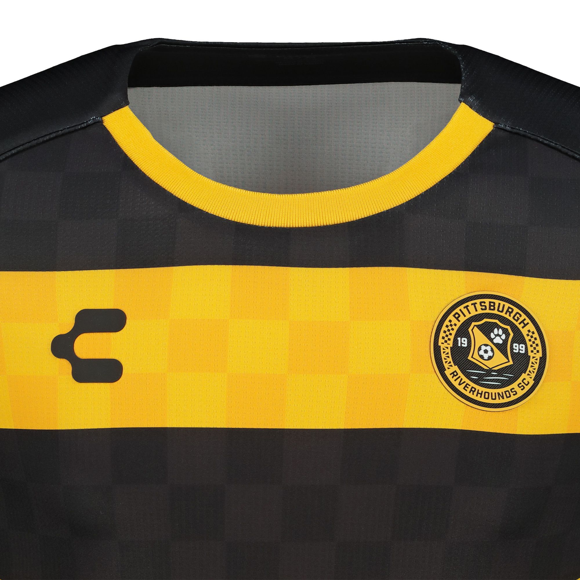 Charly Adult Pittsburgh Riverhounds SC 2025-26 Black Home Authentic Jersey product image