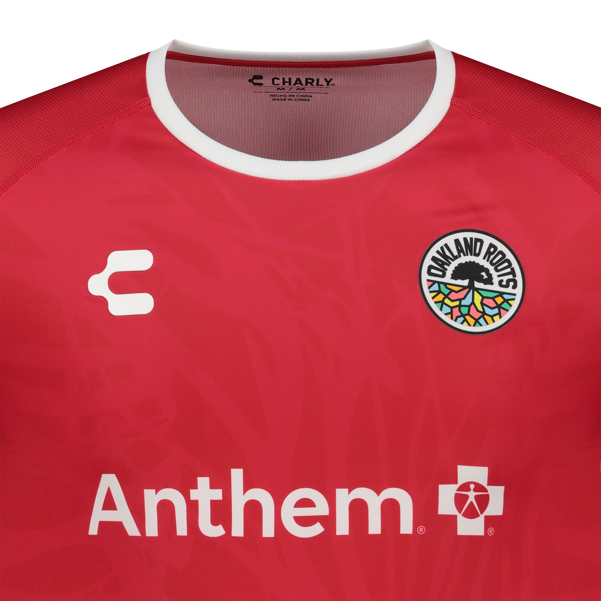 Charly Adult Oakland Roots SC 2025-26 Red Home Goalkeeper Jersey product image