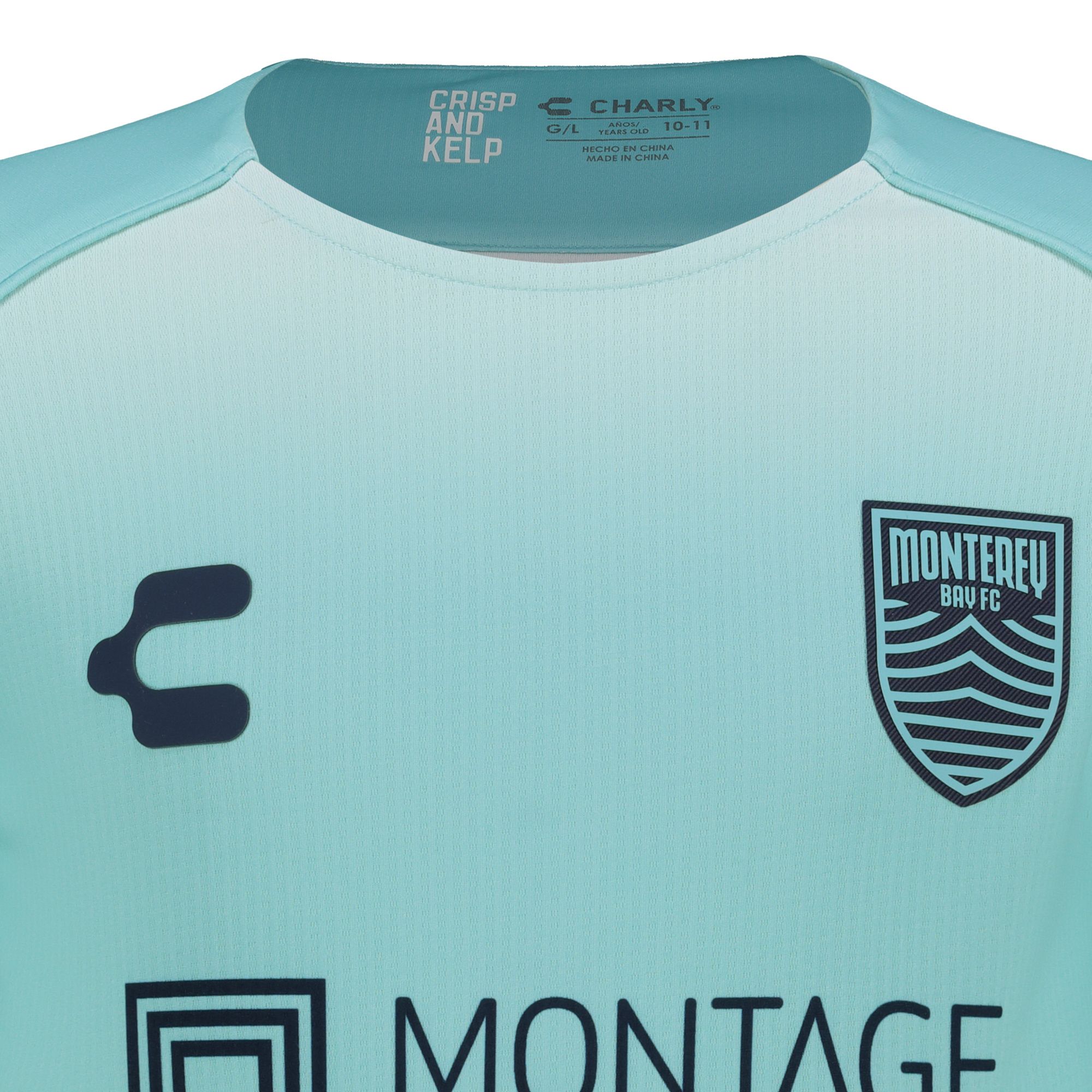 Charly Youth Monterey Bay FC 2025-26 Teal Away Authentic Jersey product image
