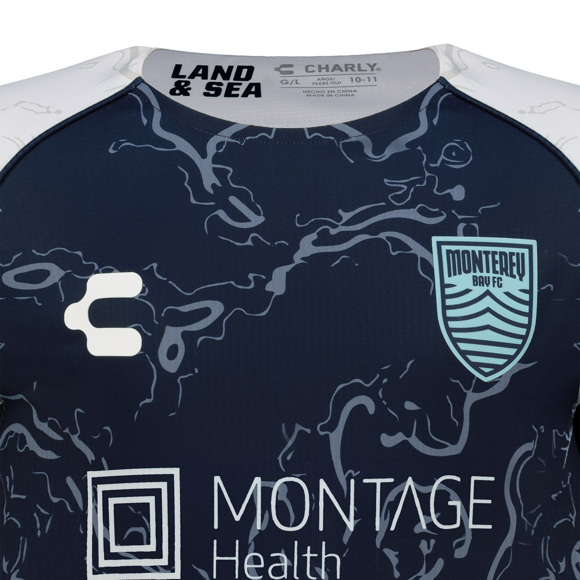 Charly Youth Monterey Bay FC 2025-26 Navy Home Authentic Jersey product image