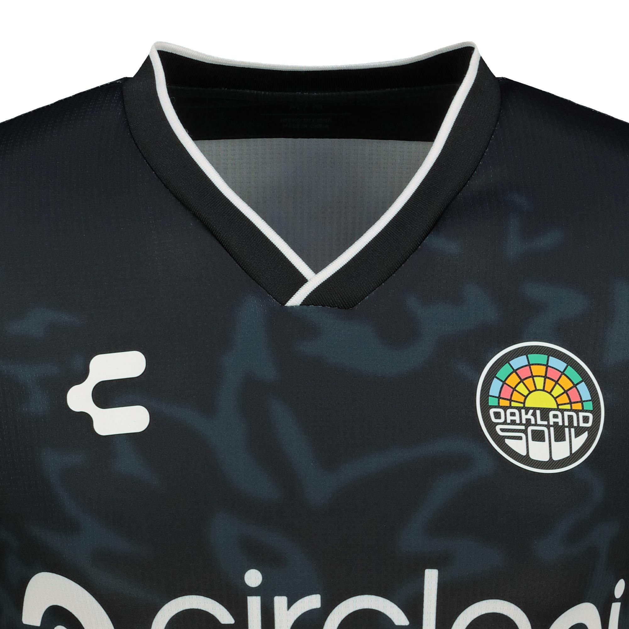 Charly Adult Oakland Soul SC 2025-26 Black Home Authentic Jersey product image