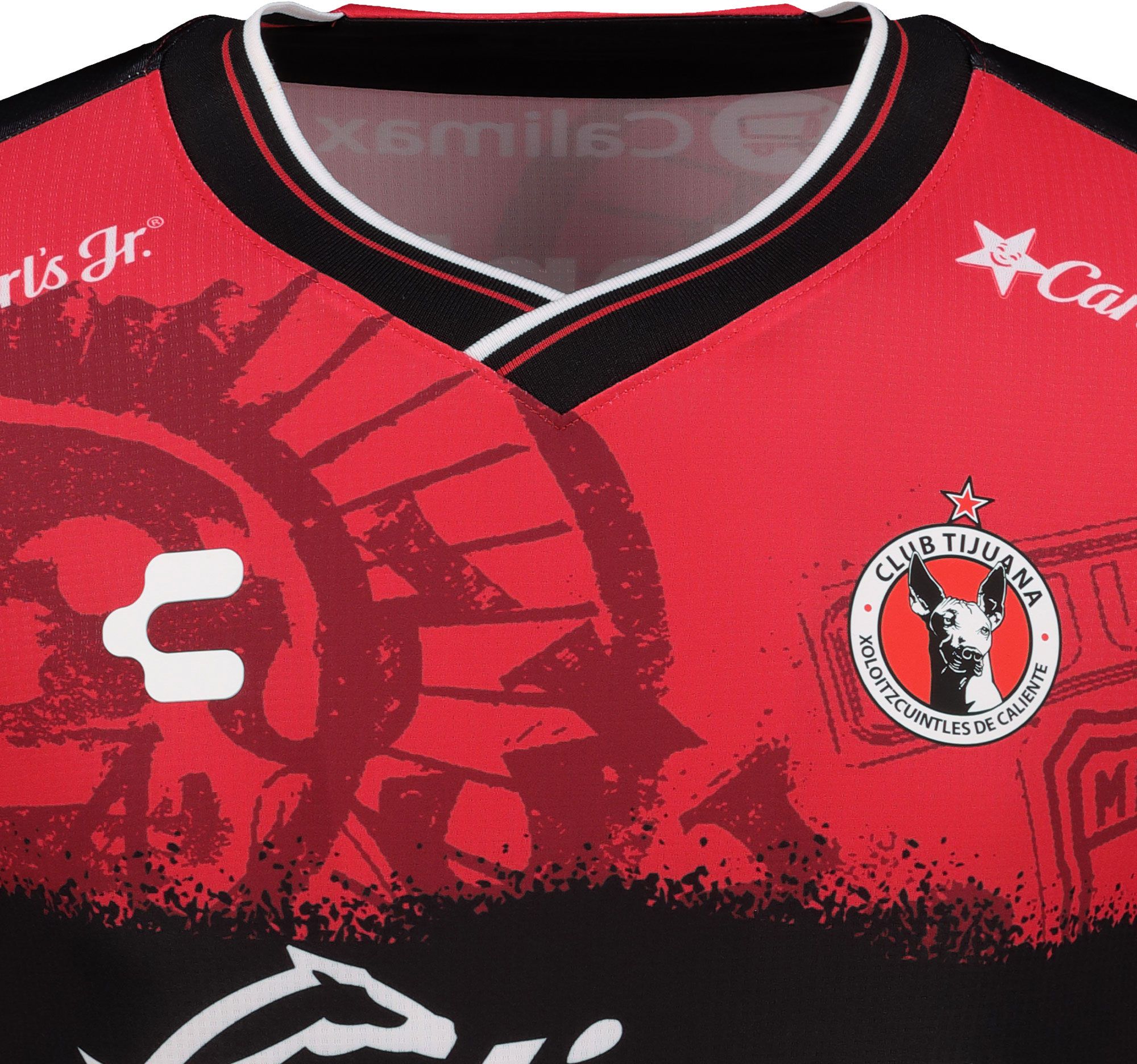 Charly Men's Club Tijuana 2025 Red Authentic Home Jersey product image