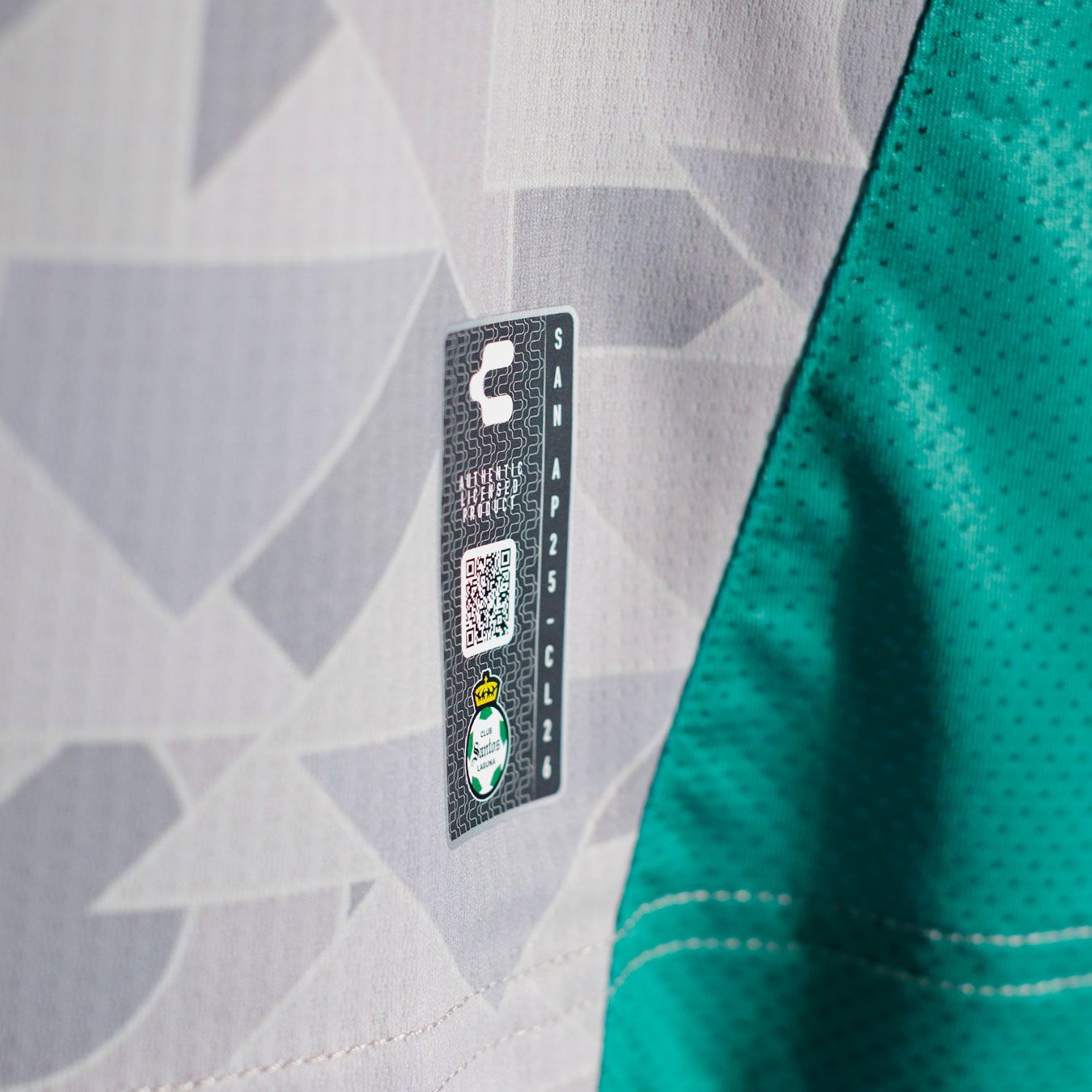 Charly Men's Santos Laguna 2025 Tan Authentic Away Jersey product image