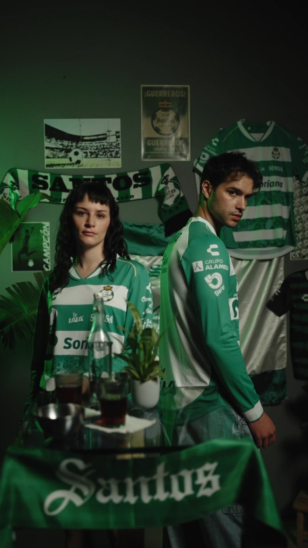 Charly Men's Santos Laguna 2025 Tan Authentic Away Jersey product