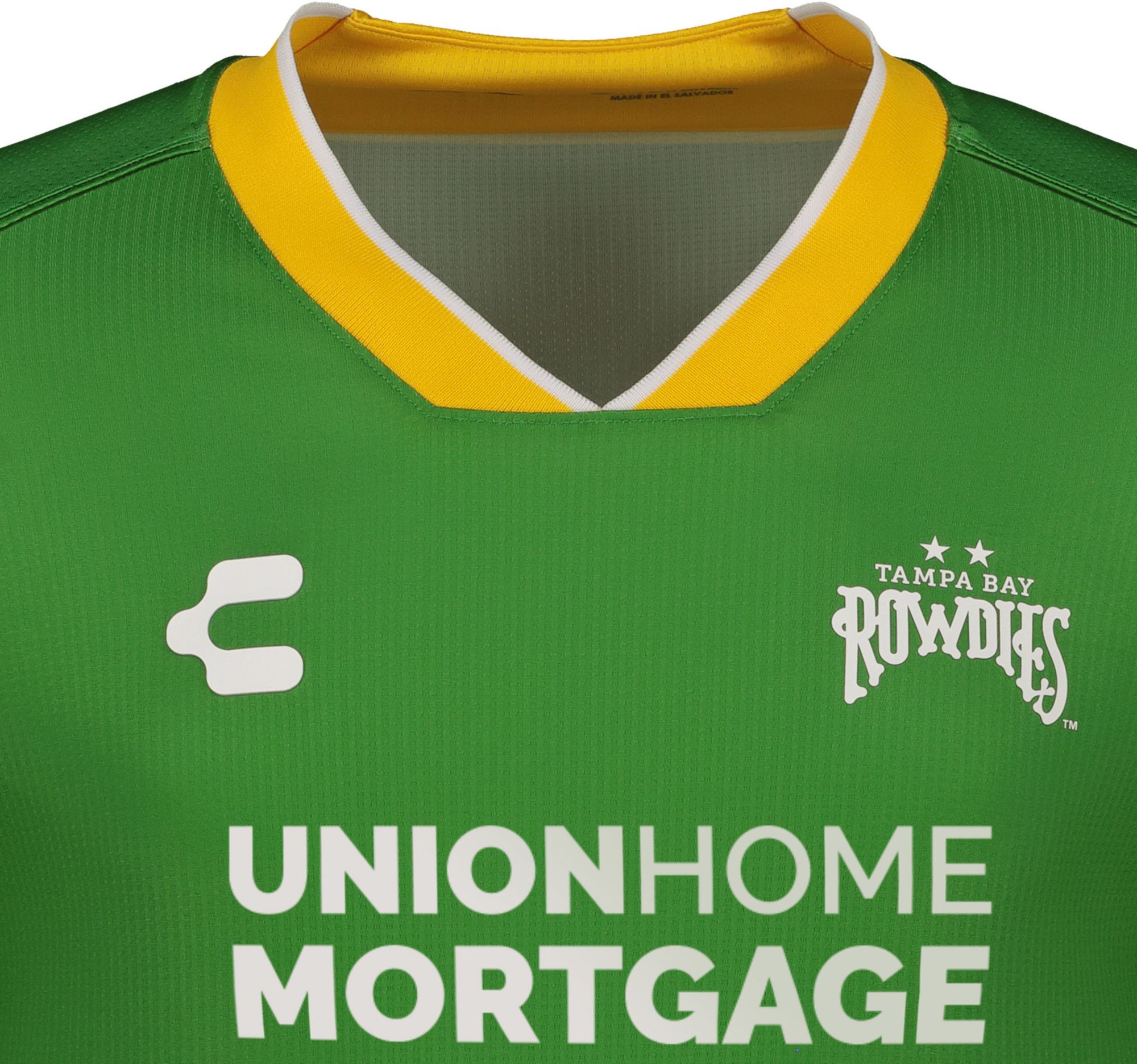 Charly Adult Tampa Bay Rowdies Green 2026 Away Authentic Jersey product image