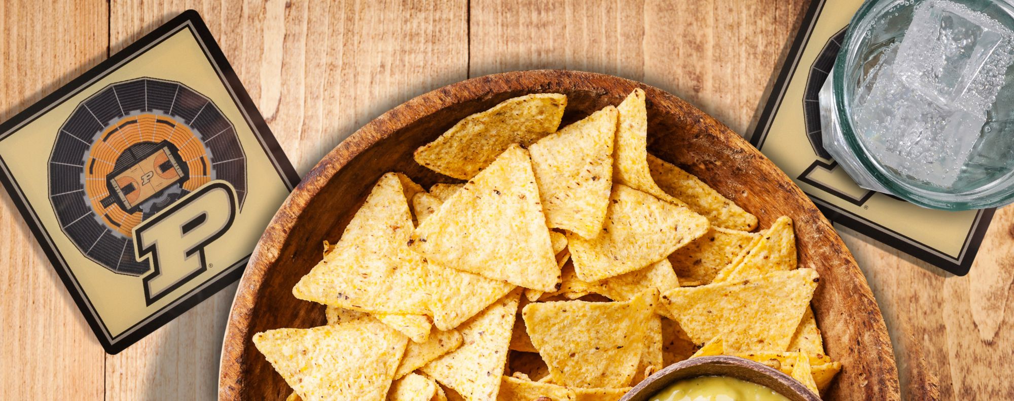 YouTheFan Purdue Boilermakers Stadium View Coaster Set product image