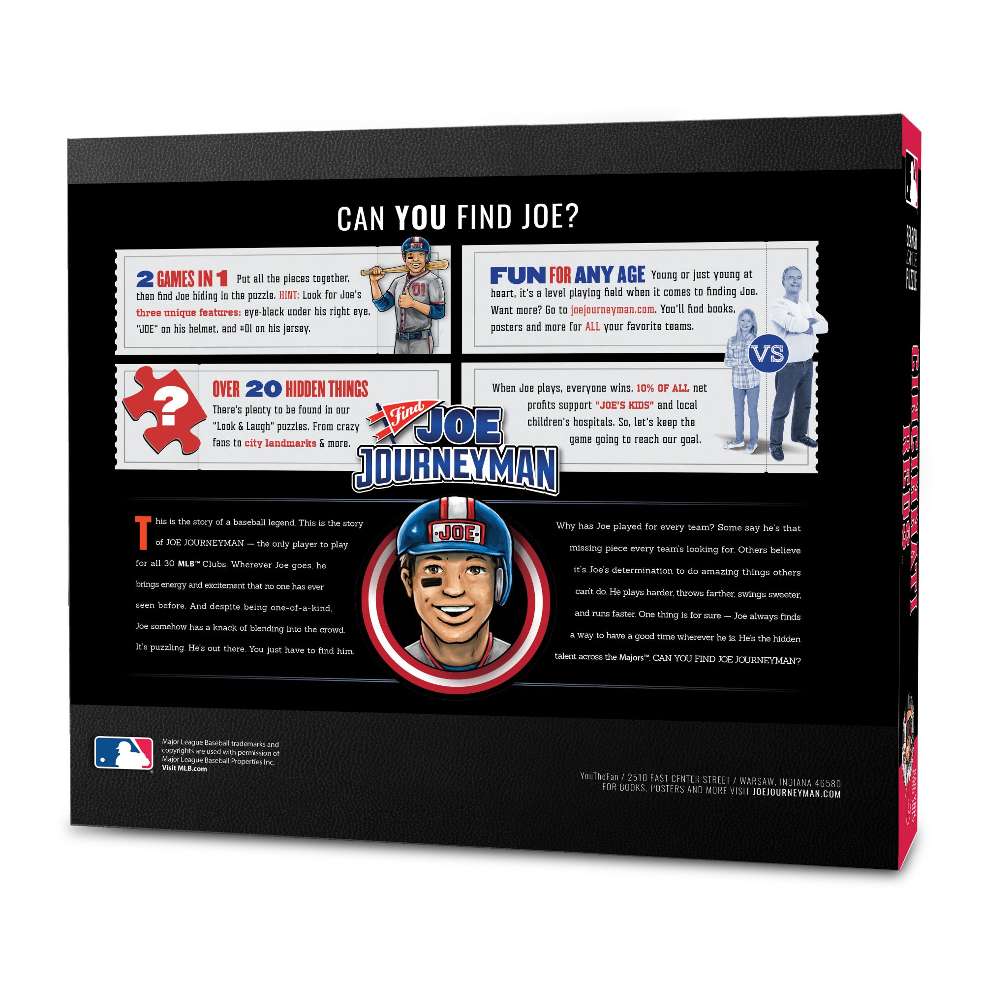 YouTheFan Cincinnati Reds Find Joe Journeyman Puzzle product image