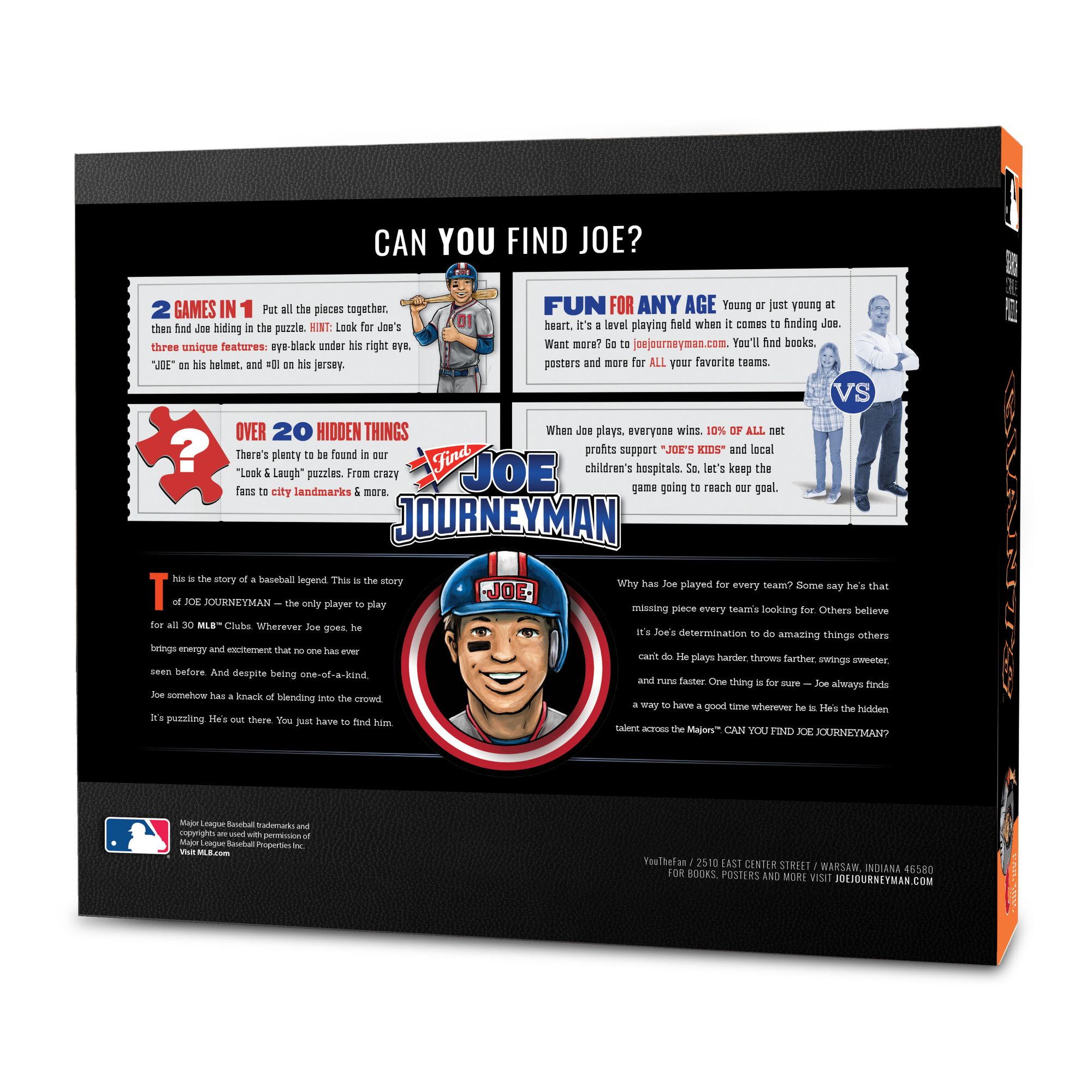 You the Fan San Francisco Giants Find Joe Journeyman Puzzle