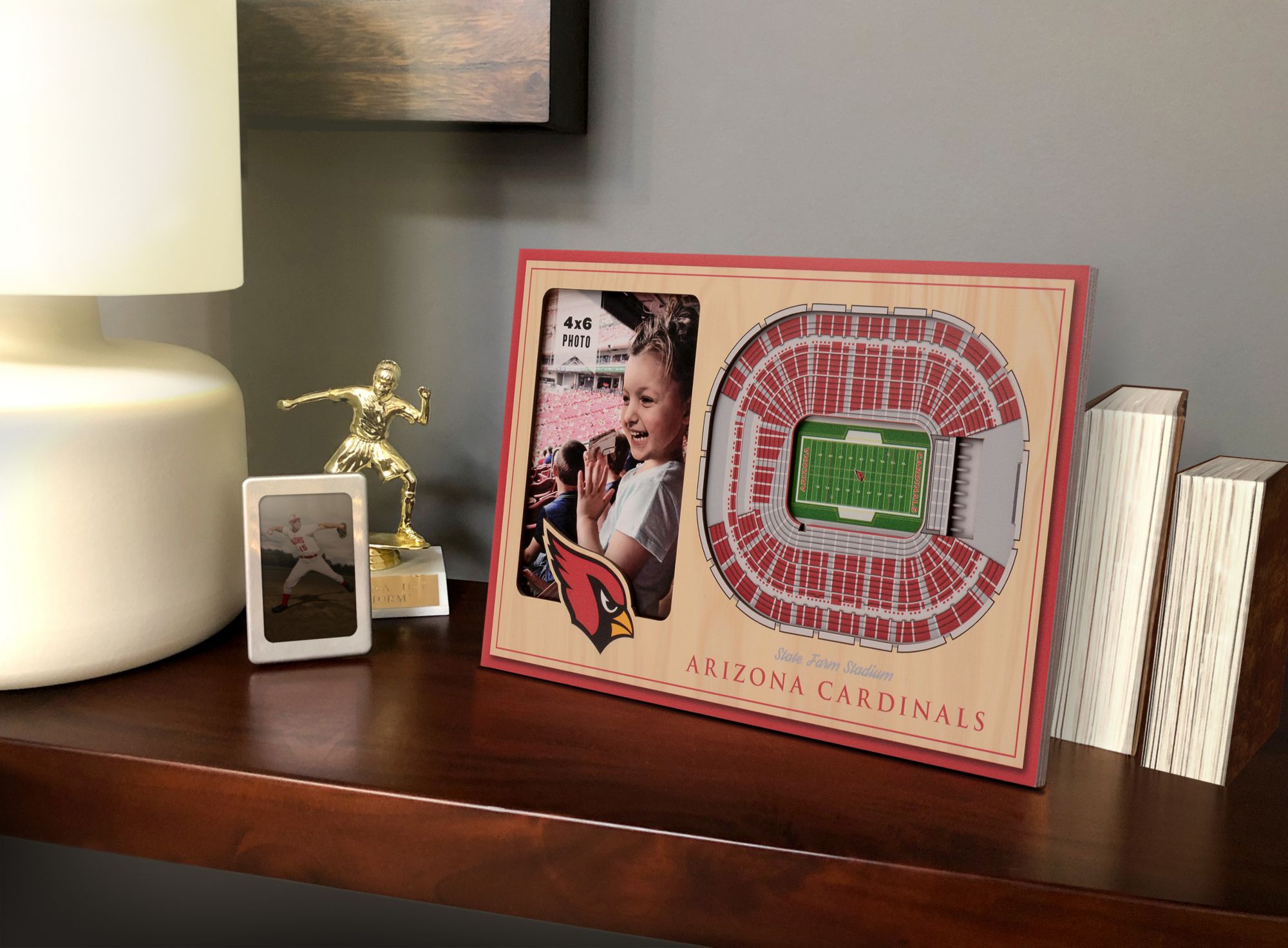YouTheFan Arizona Cardinals 3D Picture Frame product image
