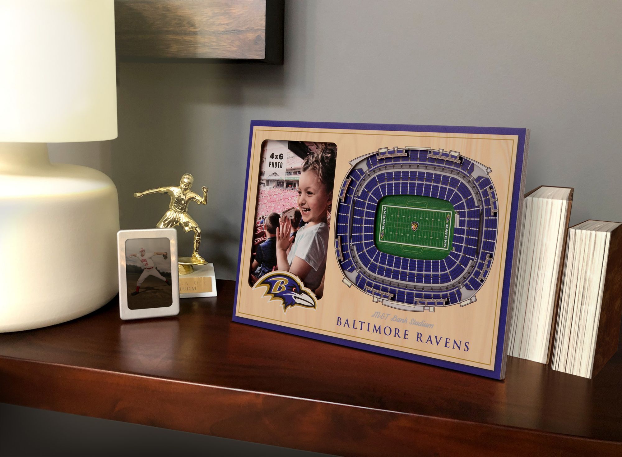 YouTheFan Baltimore Ravens 3D Picture Frame product image
