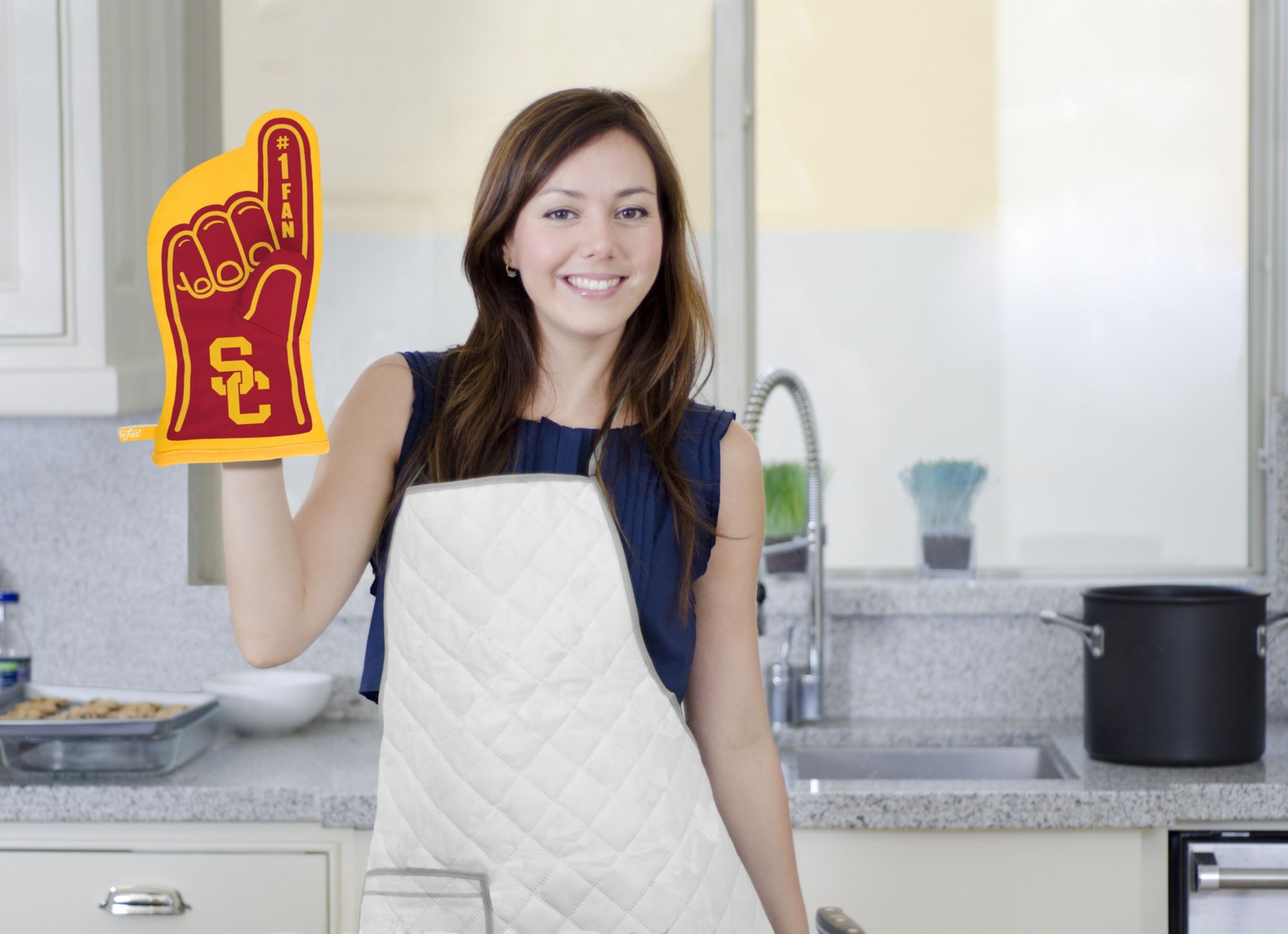 You The Fan USC Trojans #1 Oven Mitt product image