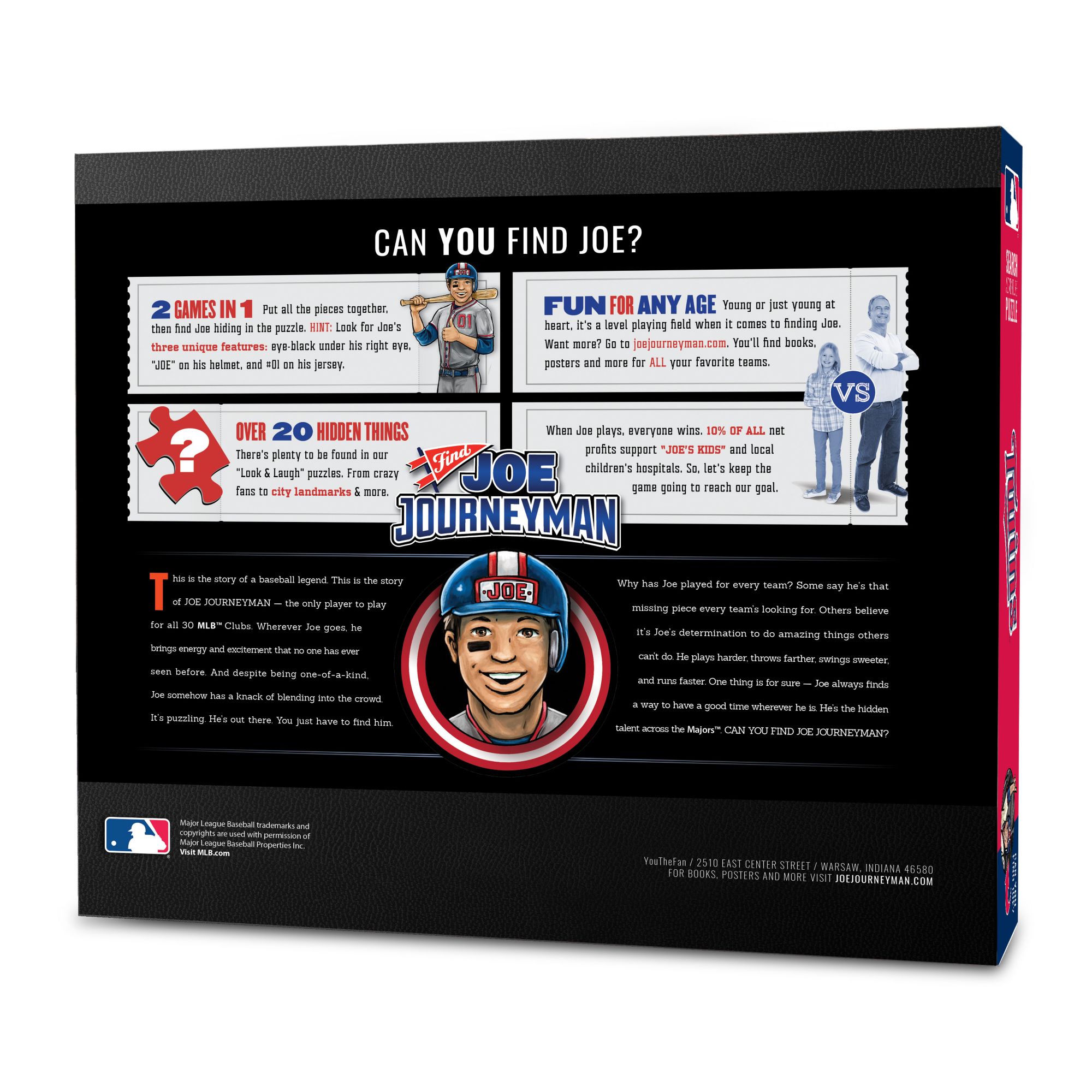 YouTheFan Minnesota Twins Find Joe Journeyman Puzzle product image