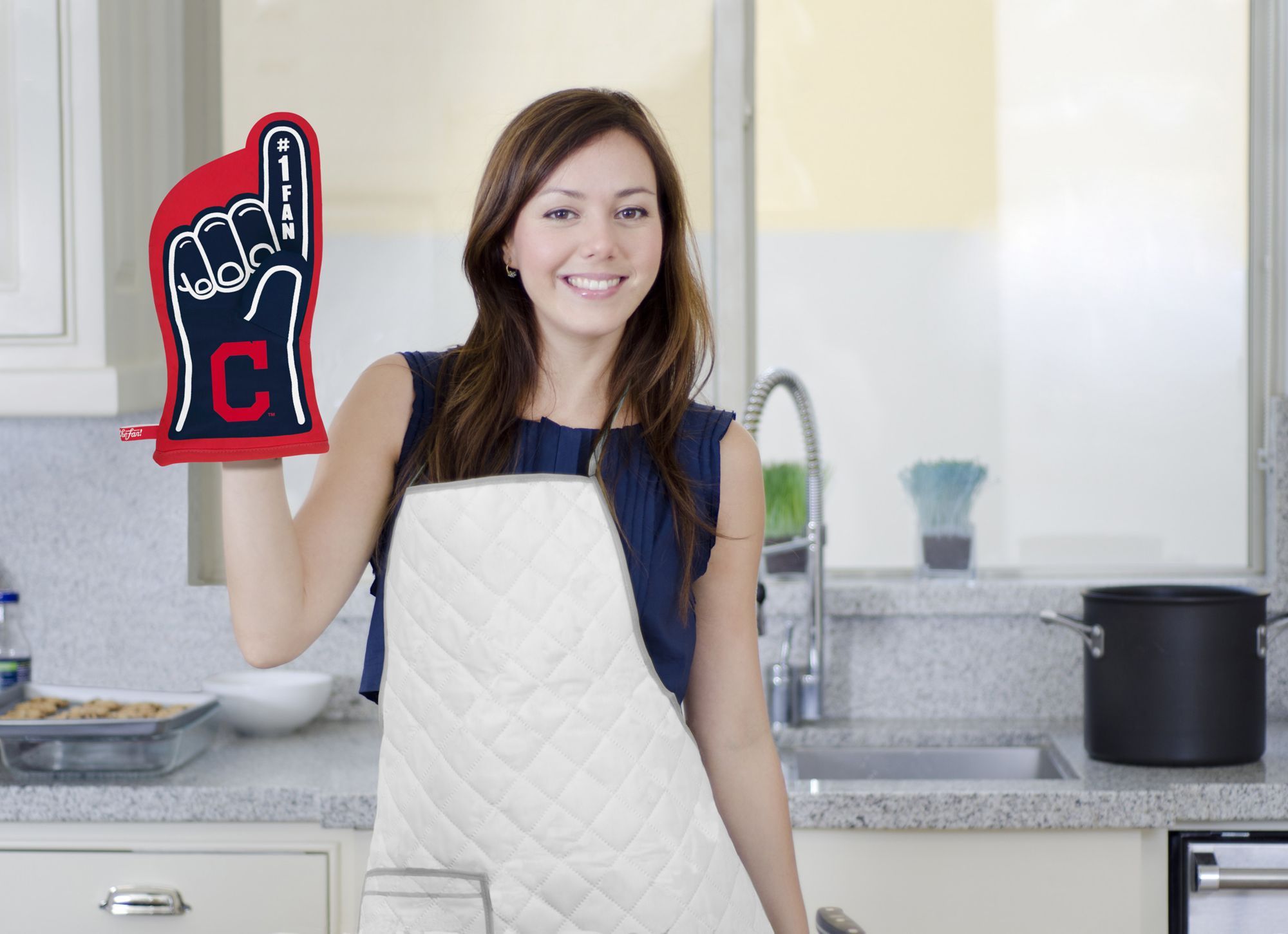 You The Fan Cleveland Indians #1 Oven Mitt product image