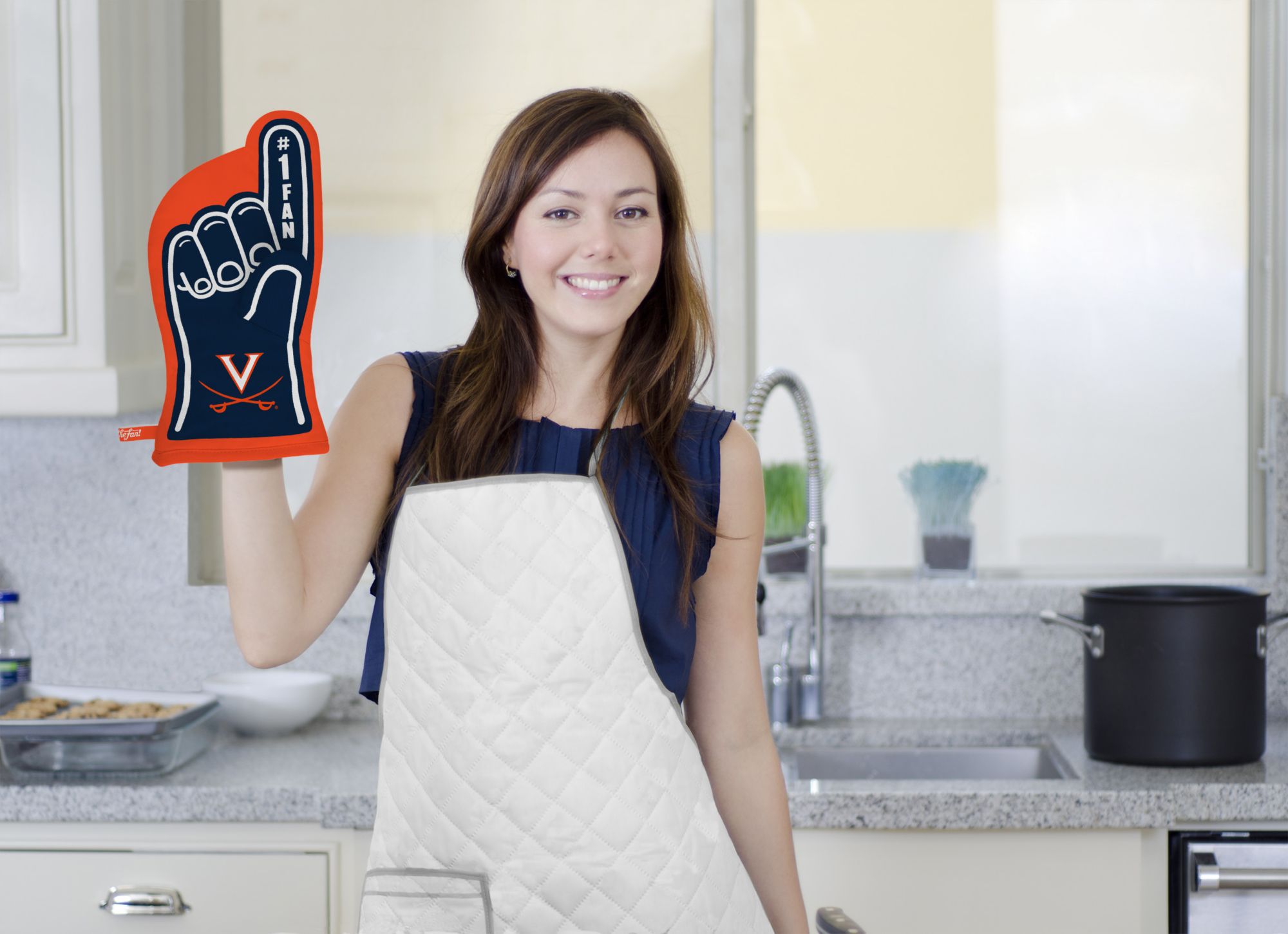 You The Fan Virginia Cavaliers #1 Oven Mitt product image
