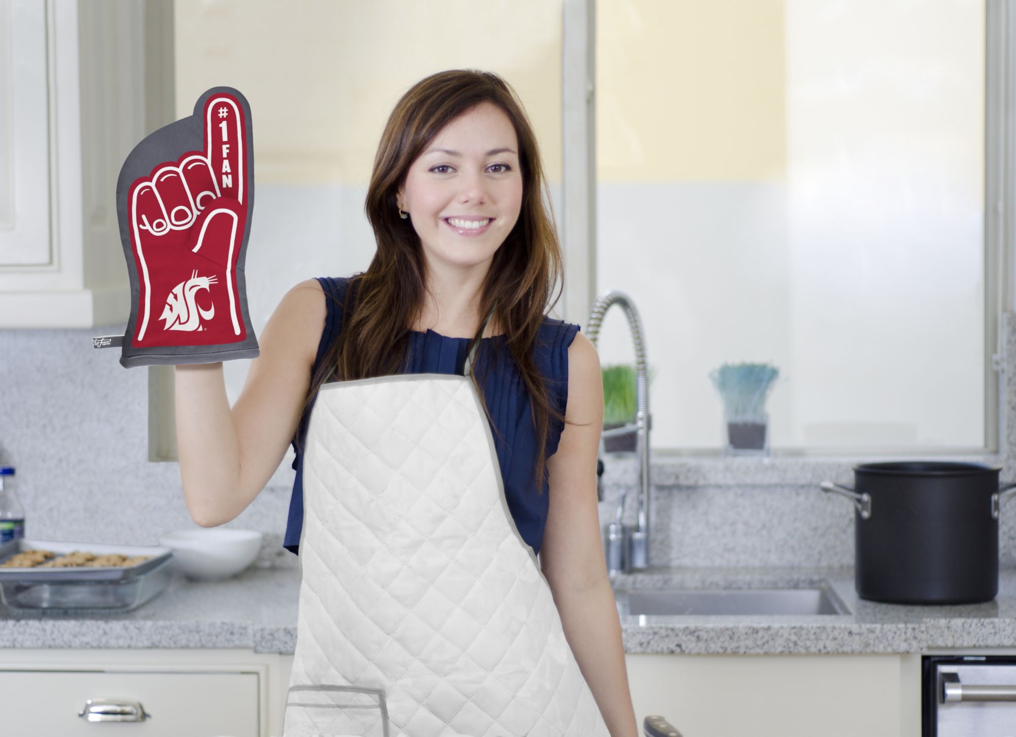 You The Fan Washington State Cougars #1 Oven Mitt product image