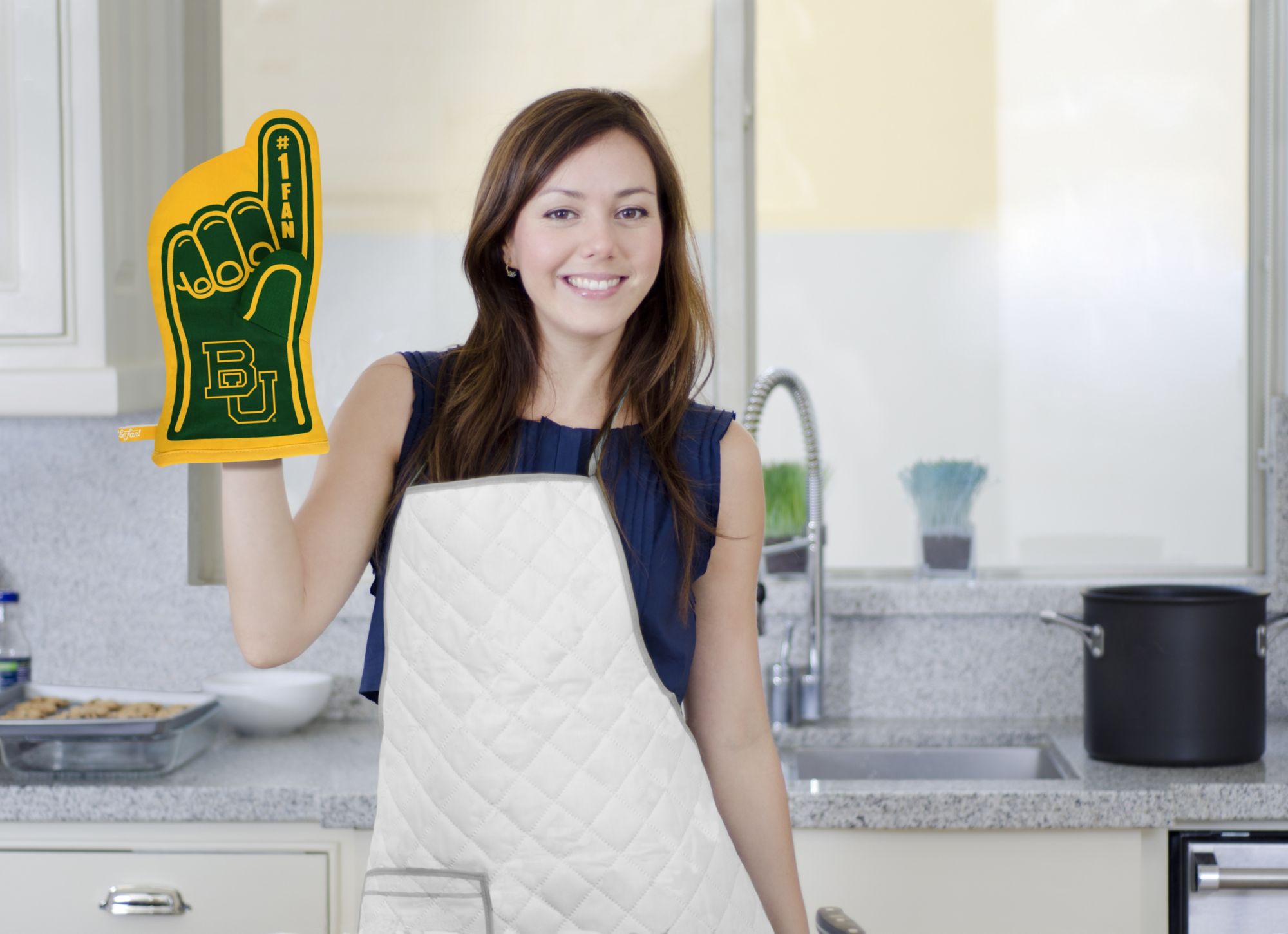 You The Fan Baylor Bears #1 Oven Mitt product image