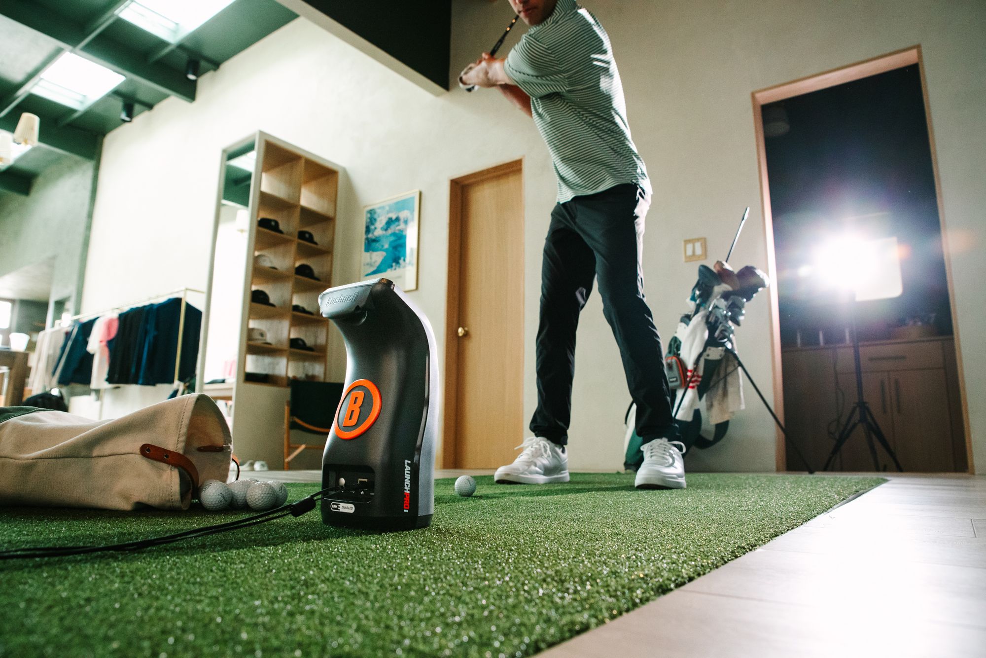 Bushnell LPi Circle B Edition Launch Monitor product image