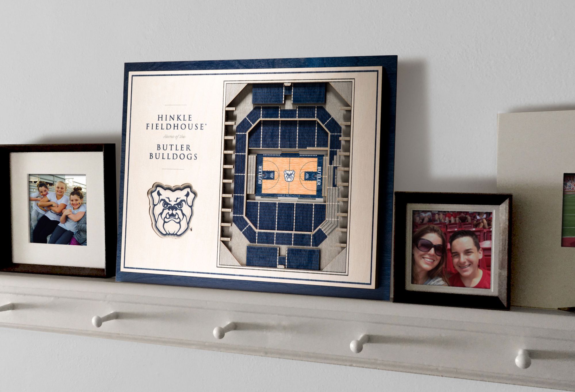 YouTheFan Butler Bulldogs 5-Layer StadiumViews 3D Wall Art product image