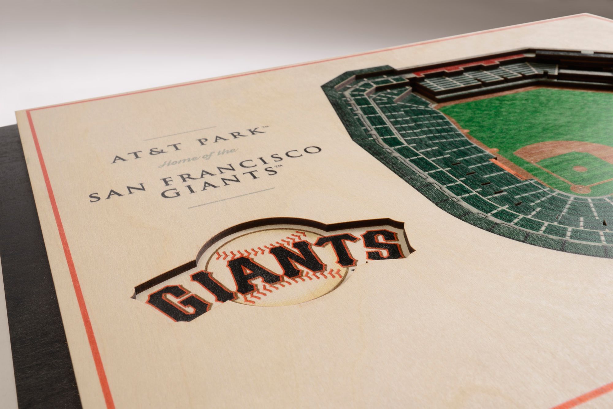 YouTheFan San Francisco Giants 5-Layer StadiumViews 3D Wall Art product image