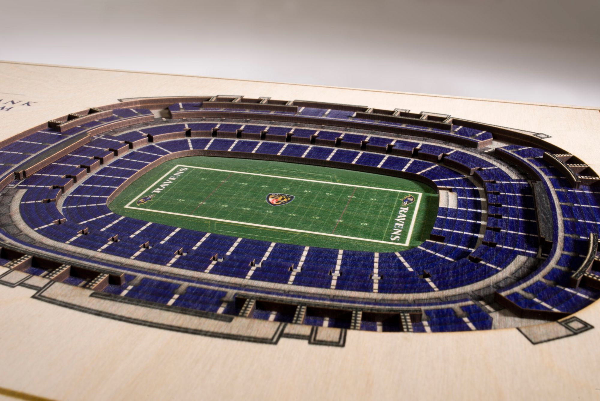 You the Fan Baltimore Ravens 5-Layer StadiumViews 3D Wall Art